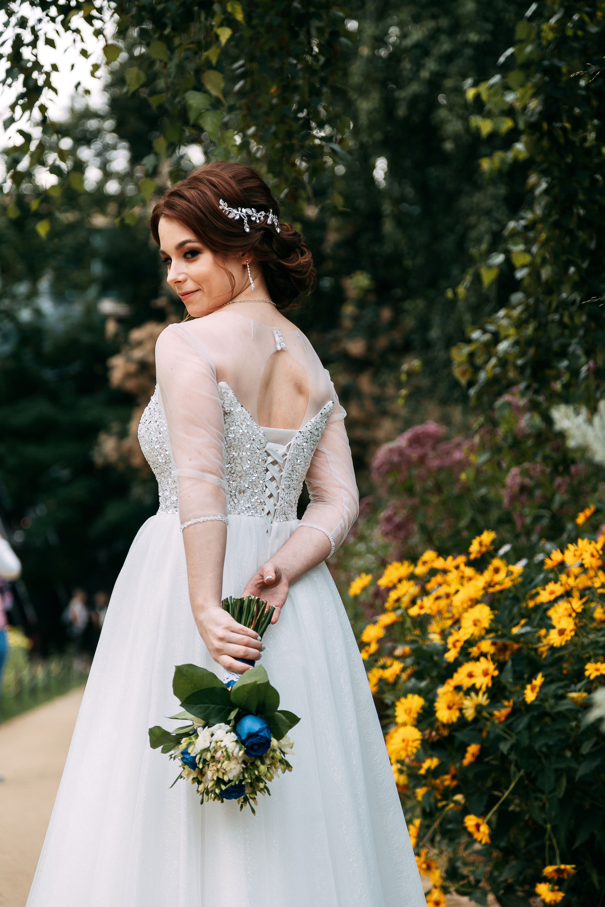 В ботаническом саду. Свадебный Семейный Репортажный фотограф в Москве