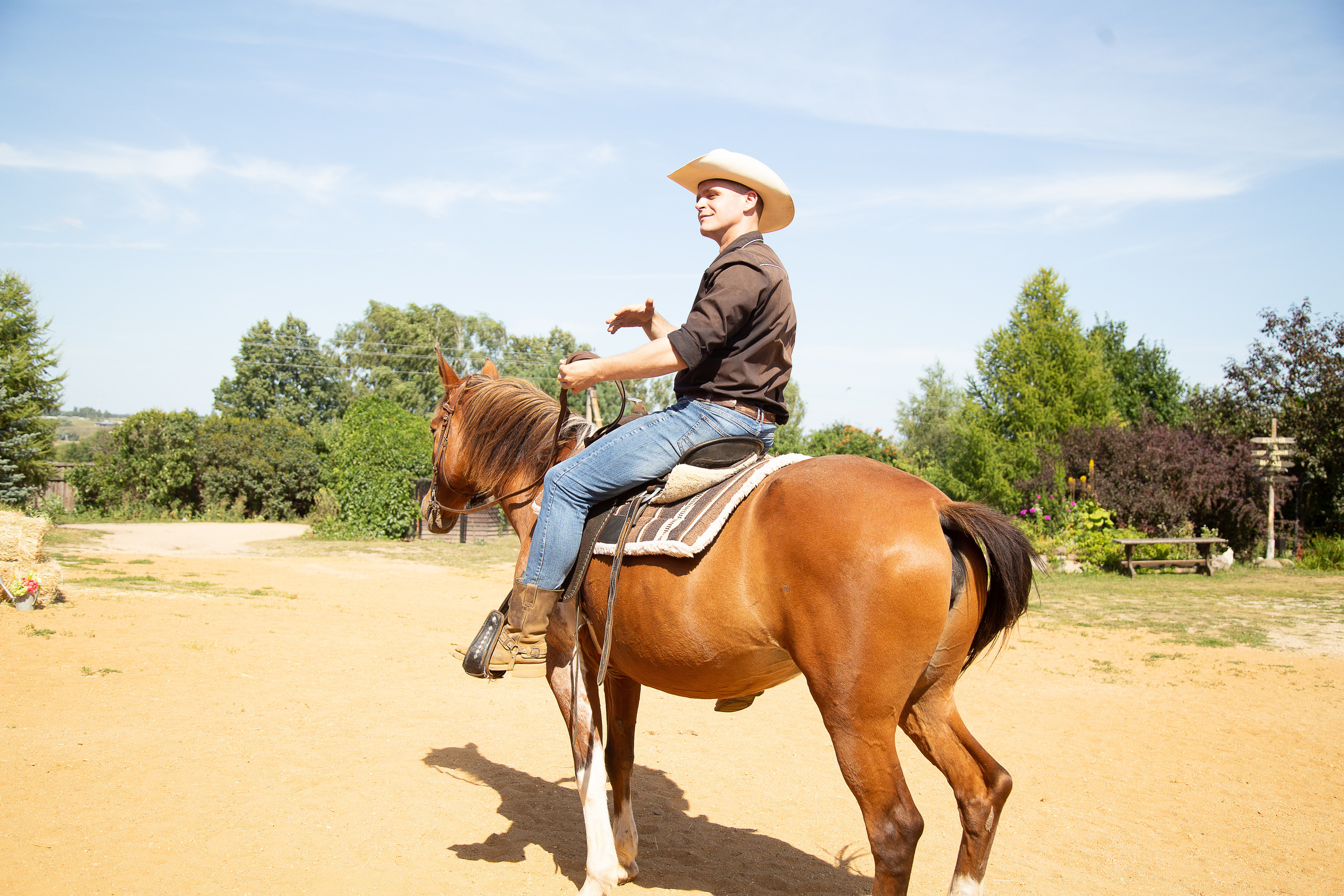 В стиле кантри. Свадебный Семейный Репортажный фотограф в Москве