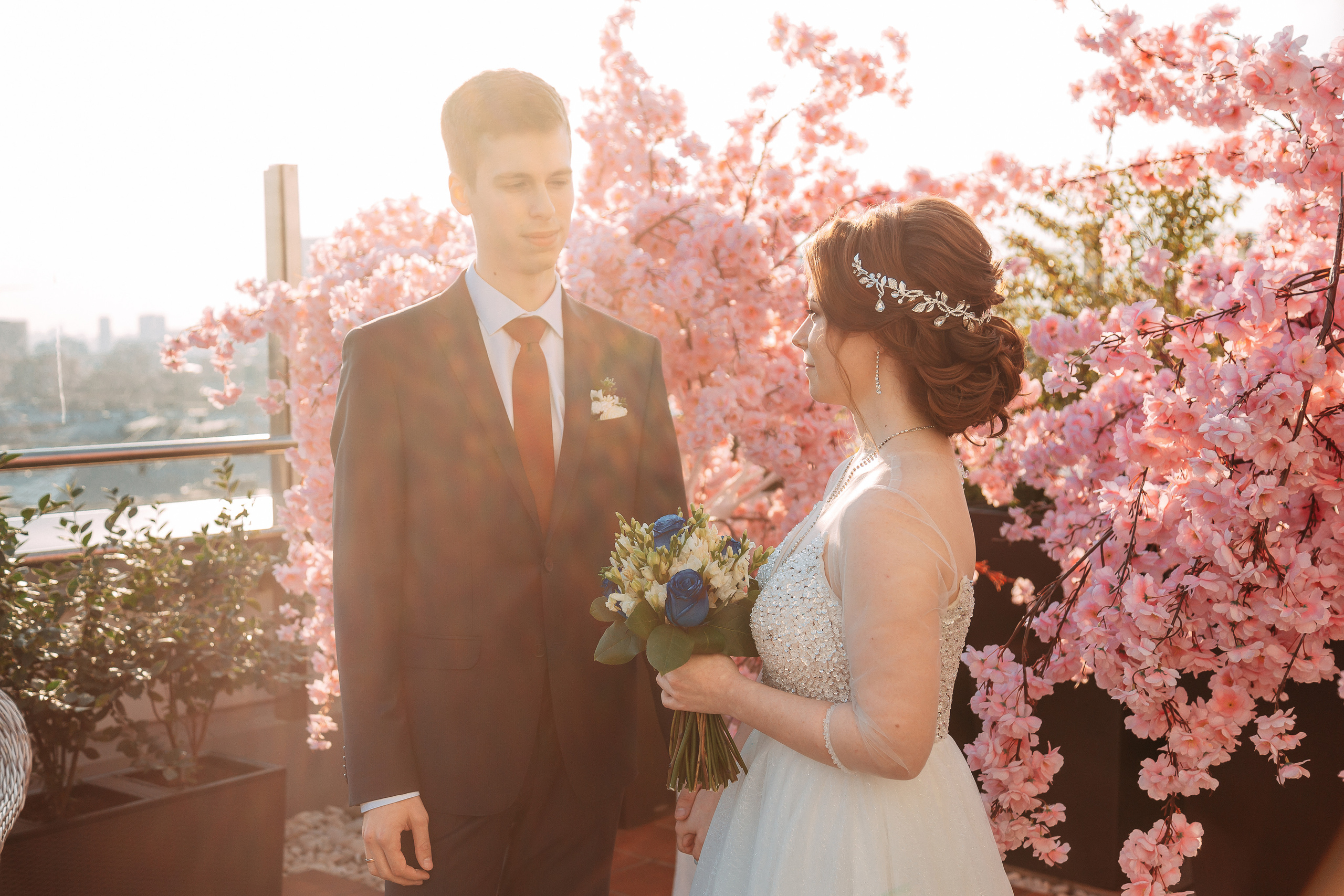 В ботаническом саду. Свадебный Семейный Репортажный фотограф в Москве