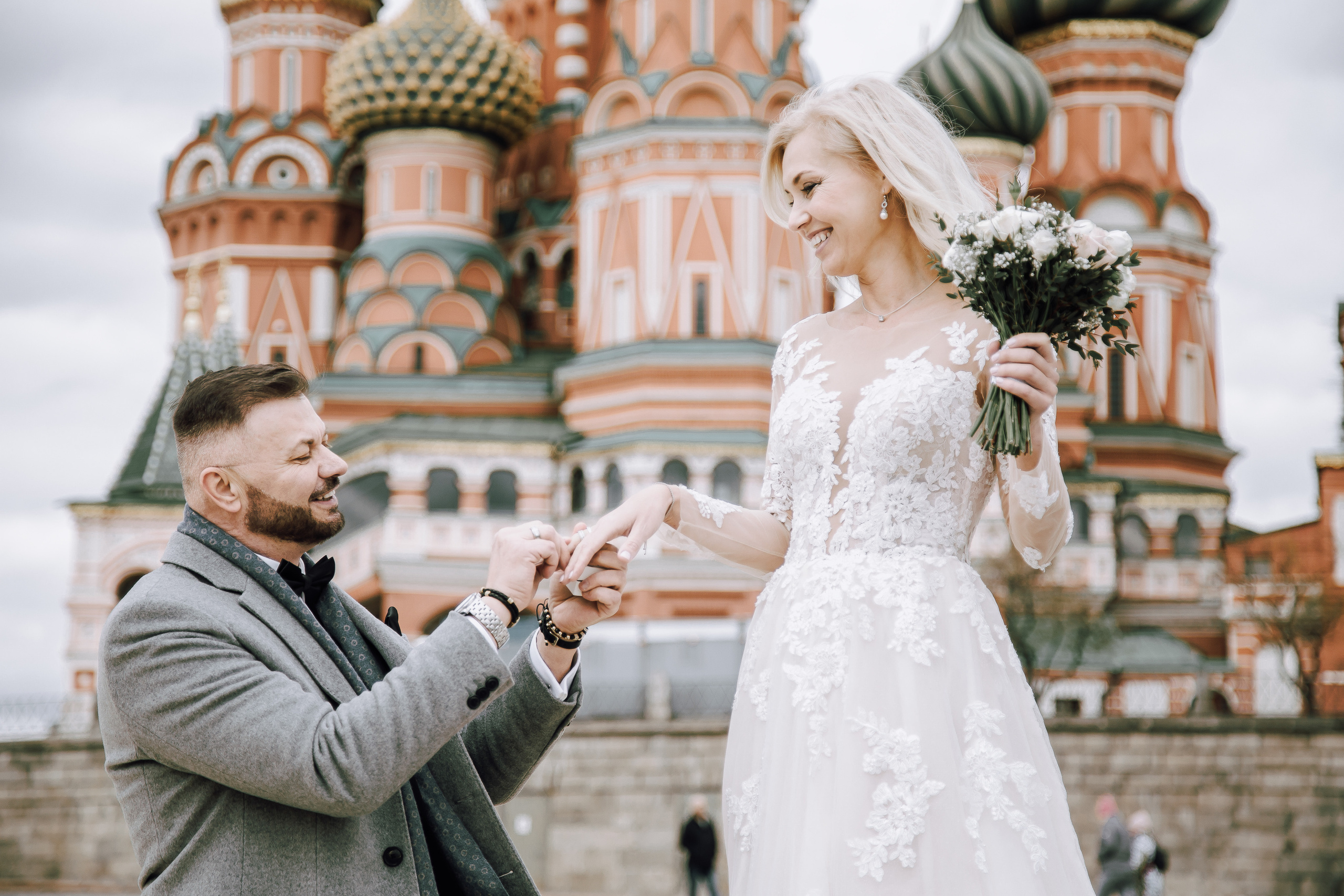 Свадебная прогулка. Свадебный Семейный Репортажный фотограф в Москве