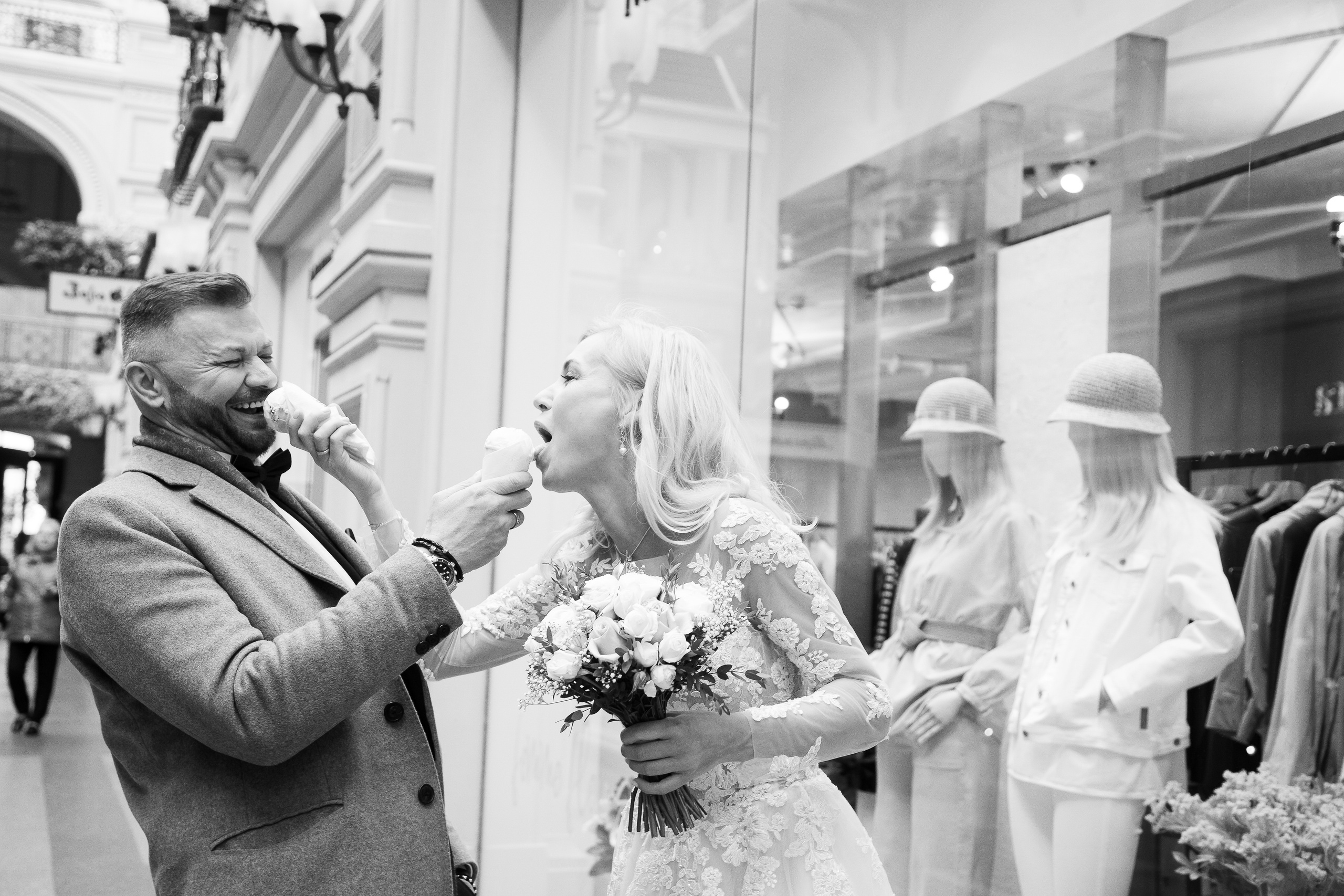 Свадебная прогулка. Свадебный Семейный Репортажный фотограф в Москве