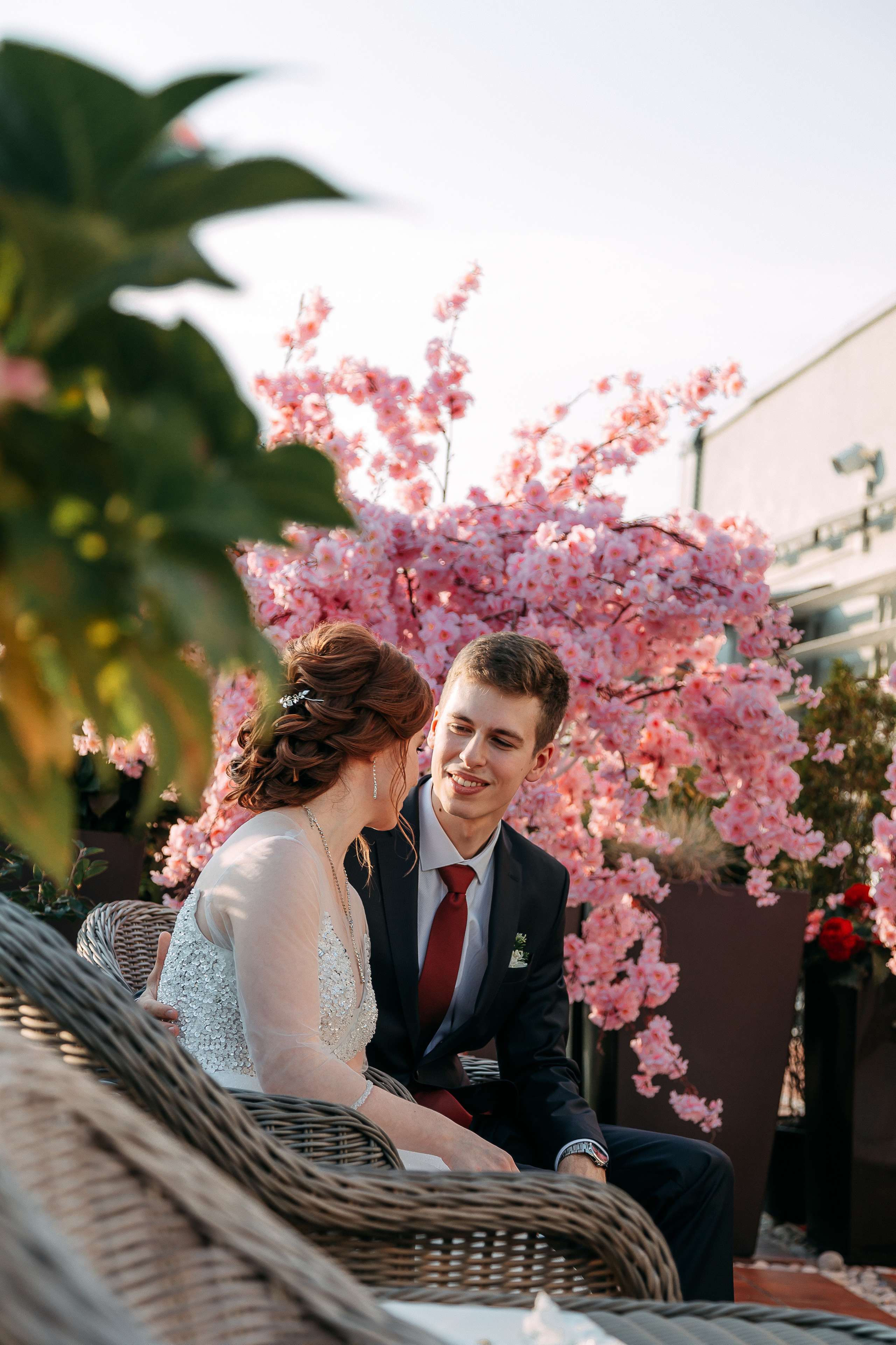 В ботаническом саду. Свадебный Семейный Репортажный фотограф в Москве