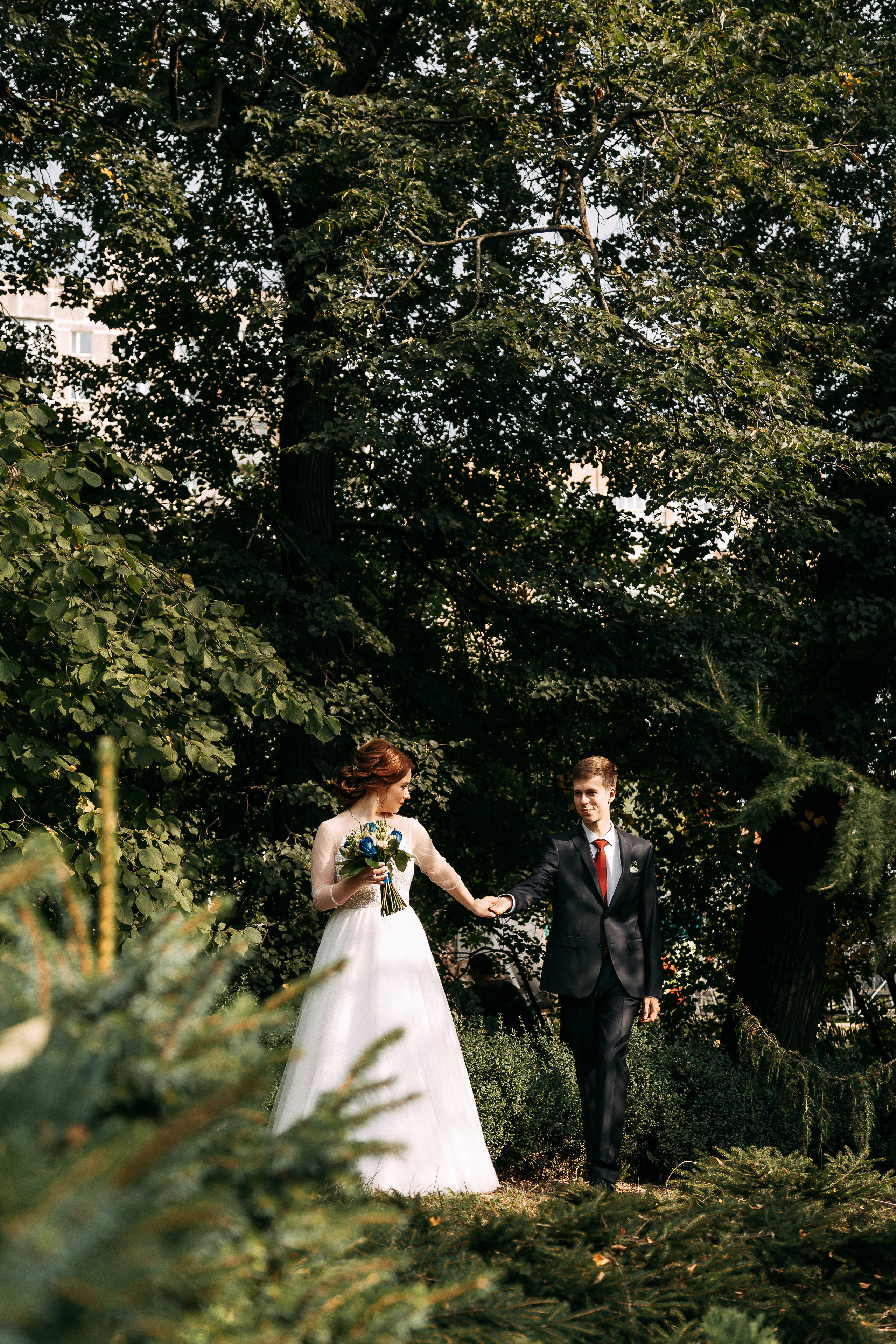 В ботаническом саду. Свадебный Семейный Репортажный фотограф в Москве