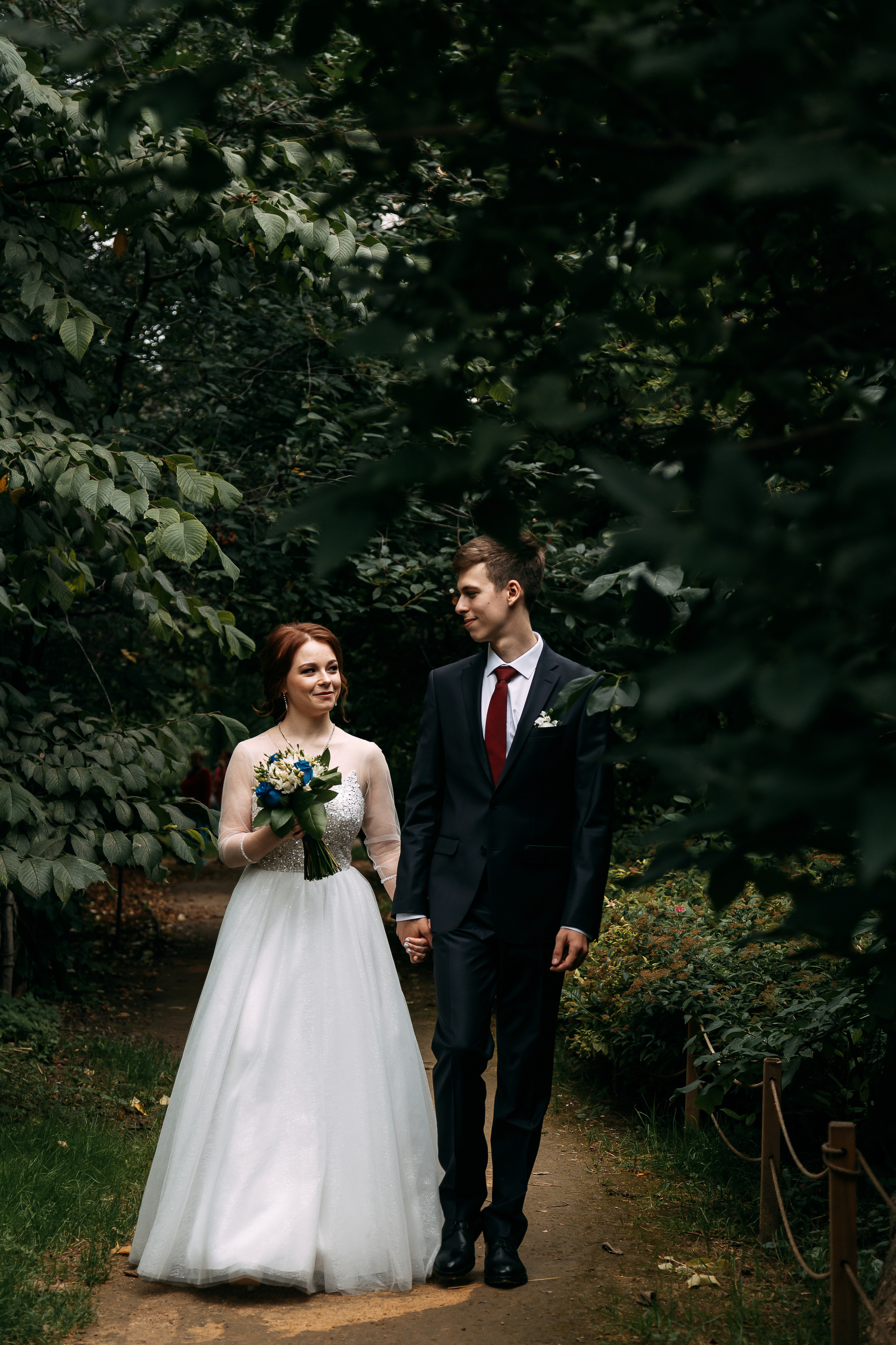 В ботаническом саду. Свадебный Семейный Репортажный фотограф в Москве