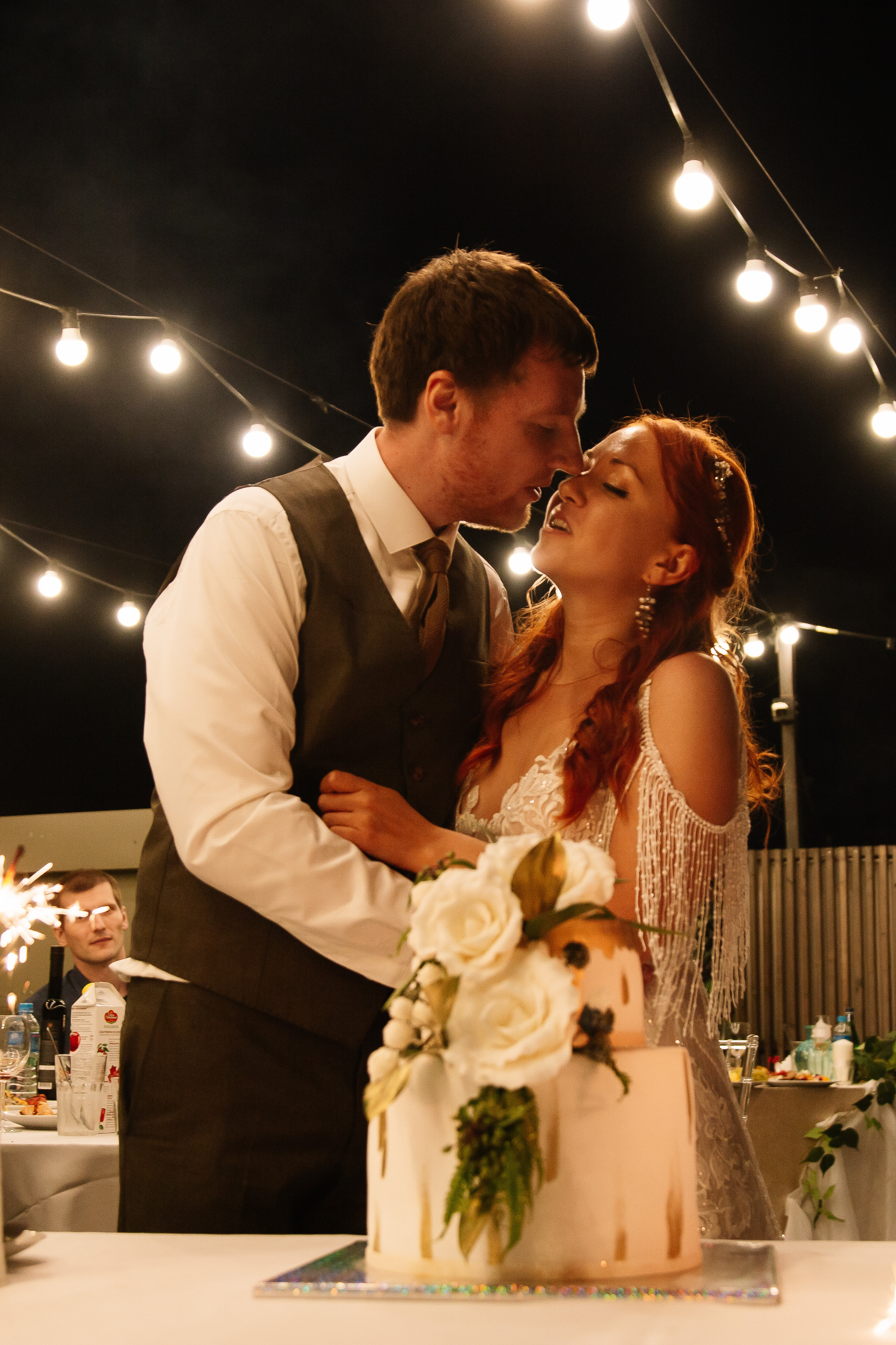 Свадьба на крыше. Свадебный Семейный Репортажный фотограф в Москве