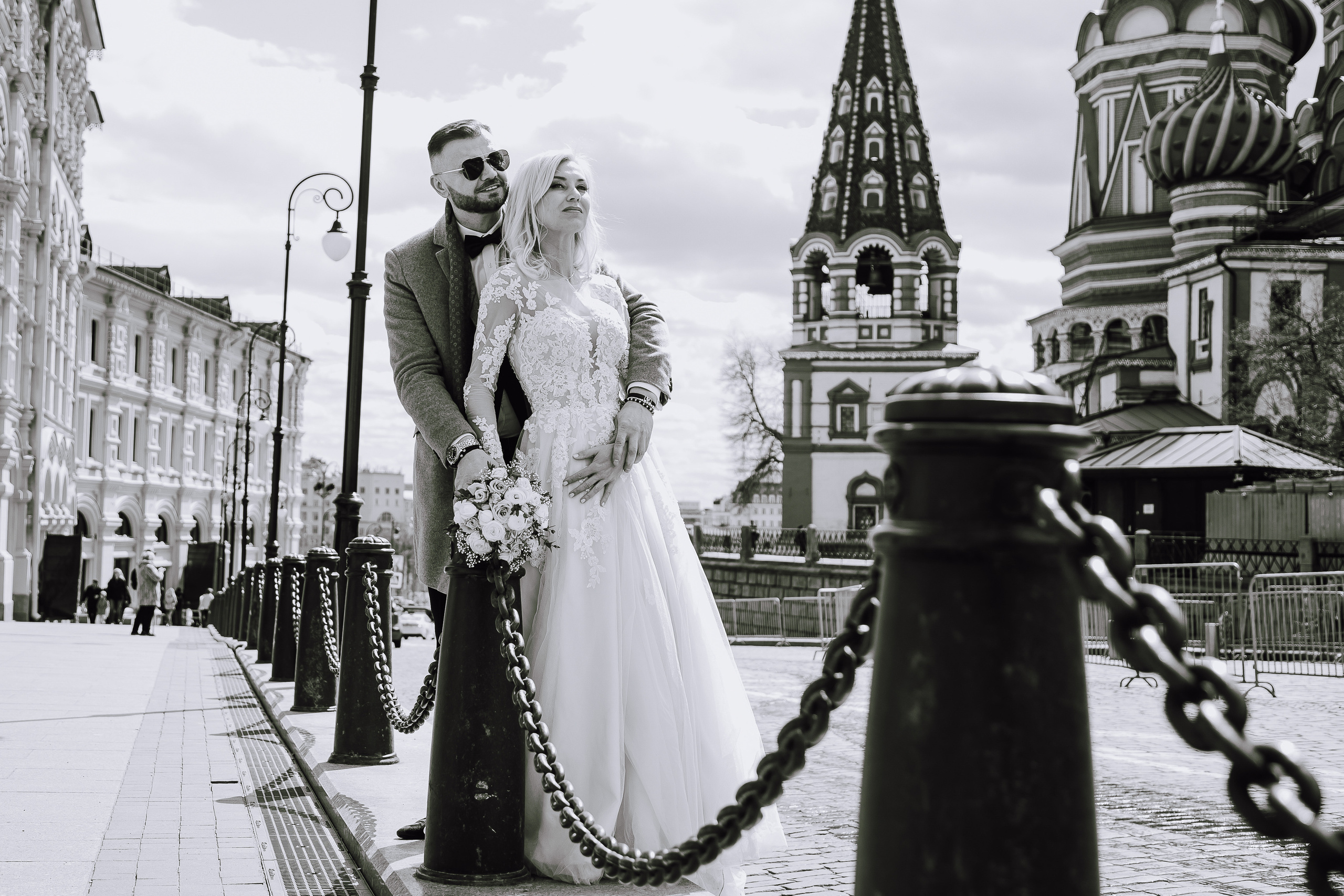 Свадебная прогулка. Свадебный Семейный Репортажный фотограф в Москве