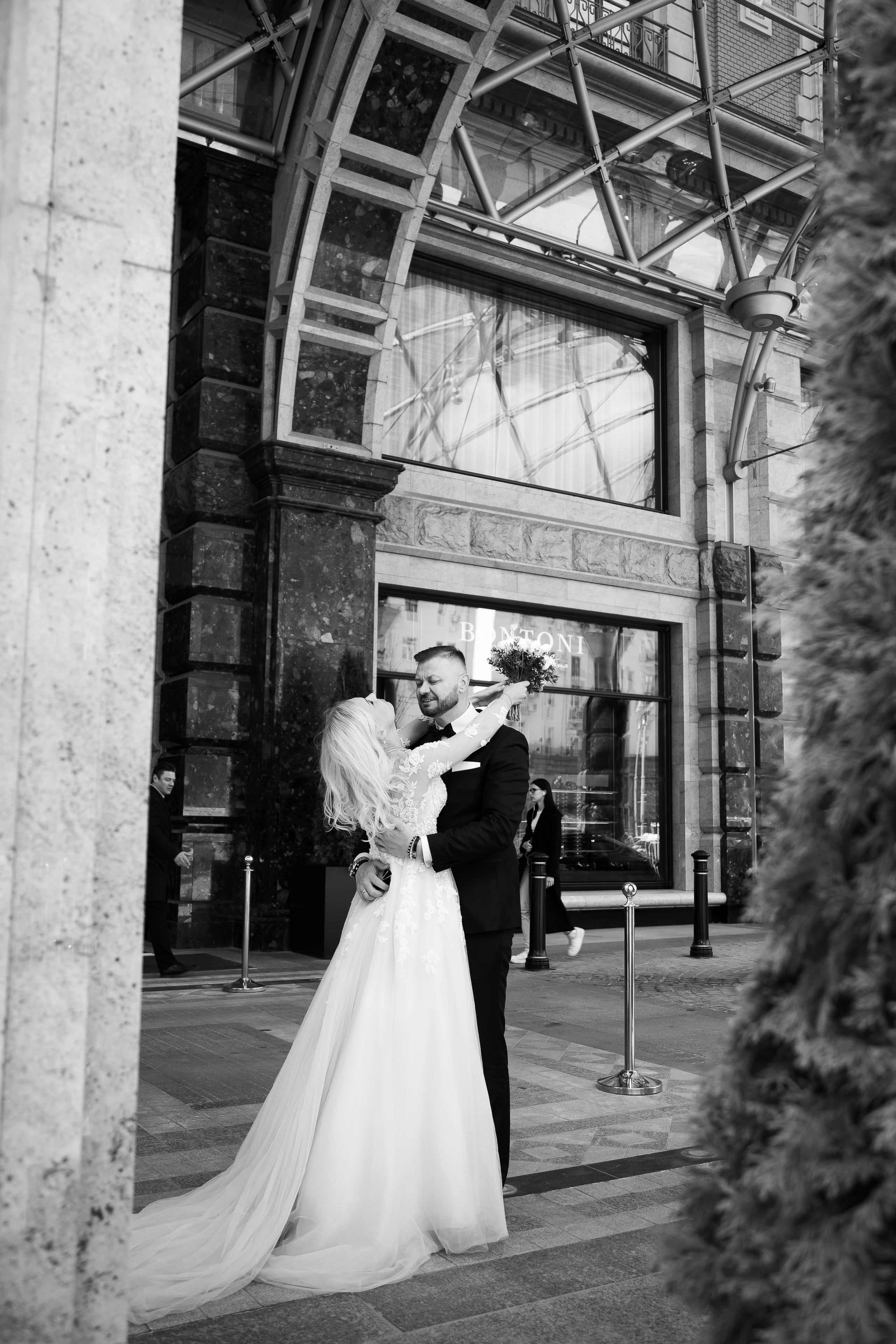 Свадебная прогулка. Свадебный Семейный Репортажный фотограф в Москве