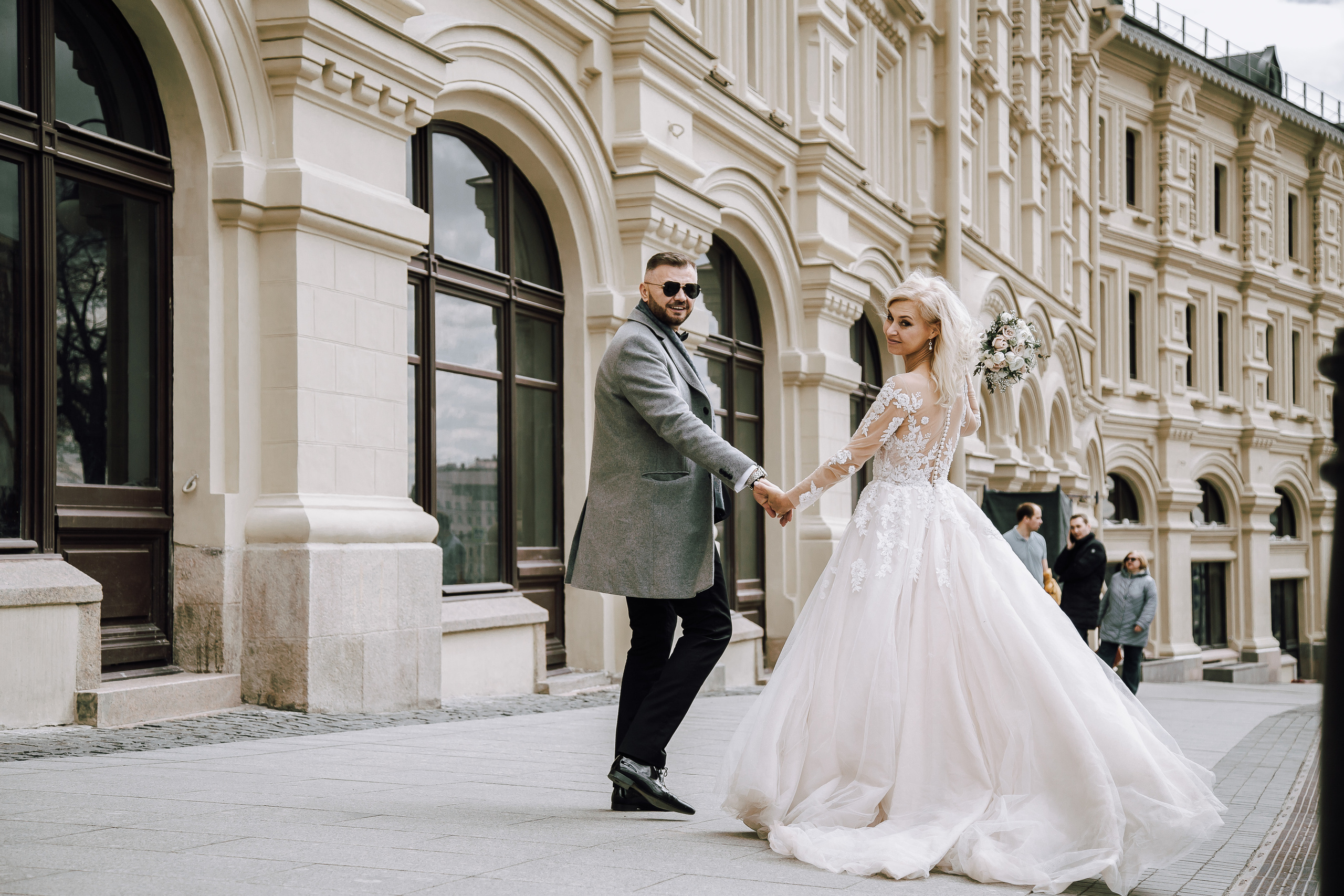 Свадебная прогулка. Свадебный Семейный Репортажный фотограф в Москве