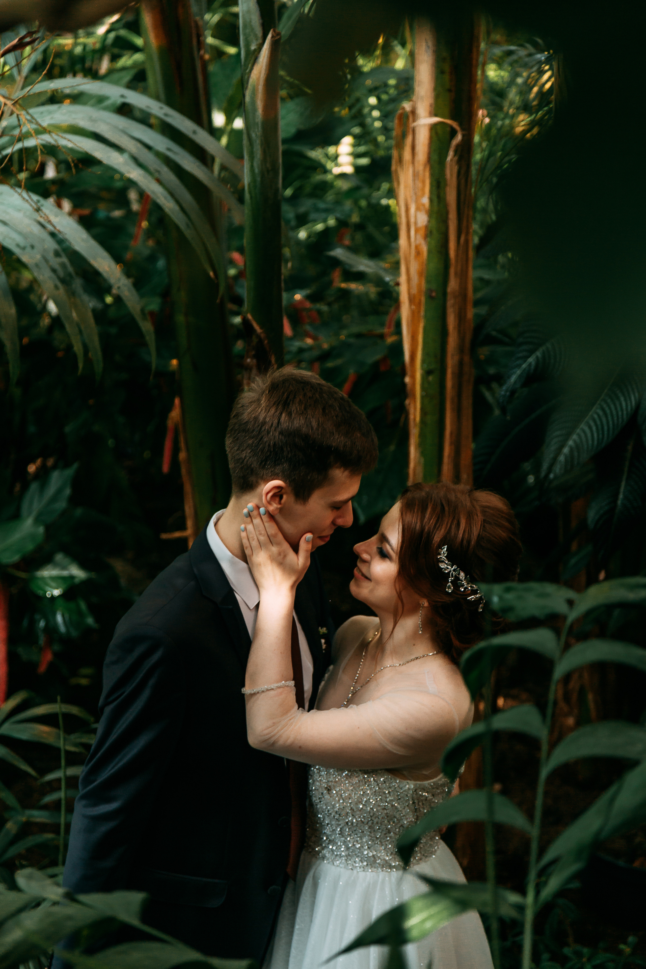 В ботаническом саду. Свадебный Семейный Репортажный фотограф в Москве