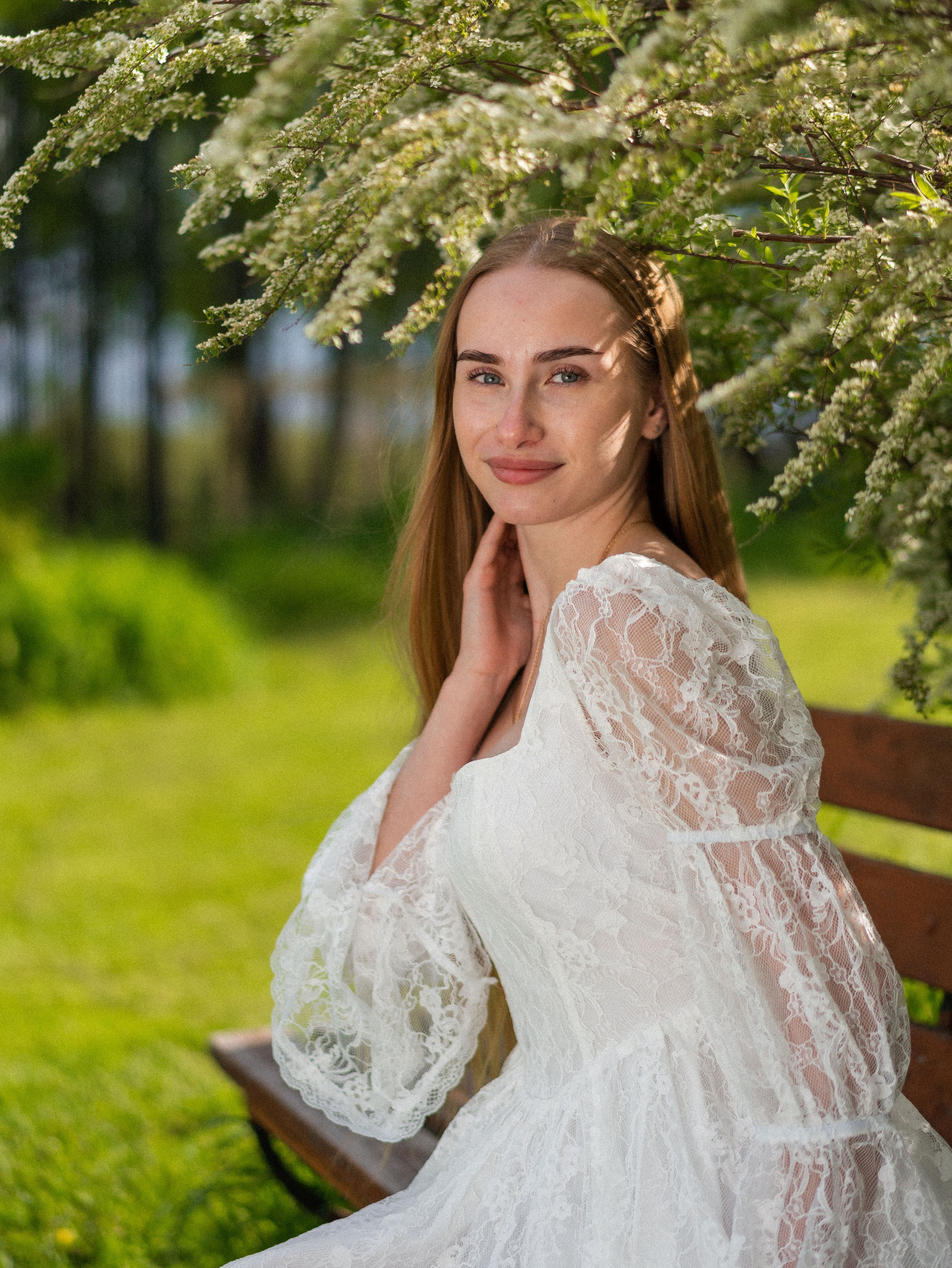 Ксения — фотосессия в весеннем стиле. Фотограф Москва