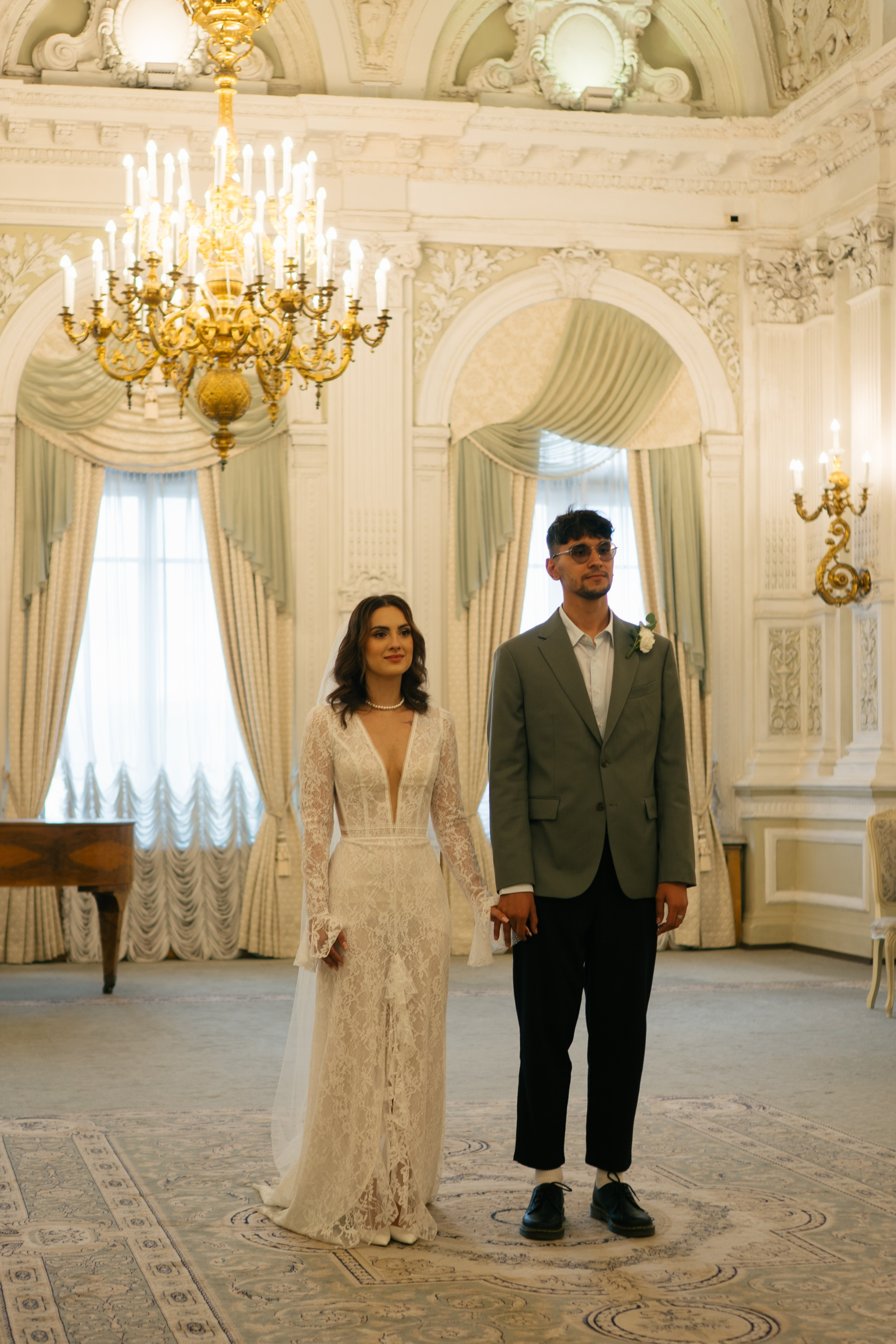 СВАДЕБНАЯ СЬЕМКА В ПЕРВОМ ДВОРЦЕ БРАКОСОЧЕТАНИЯ. Профессиональный фотограф, Санкт-Петербург — Виктория Богомолова