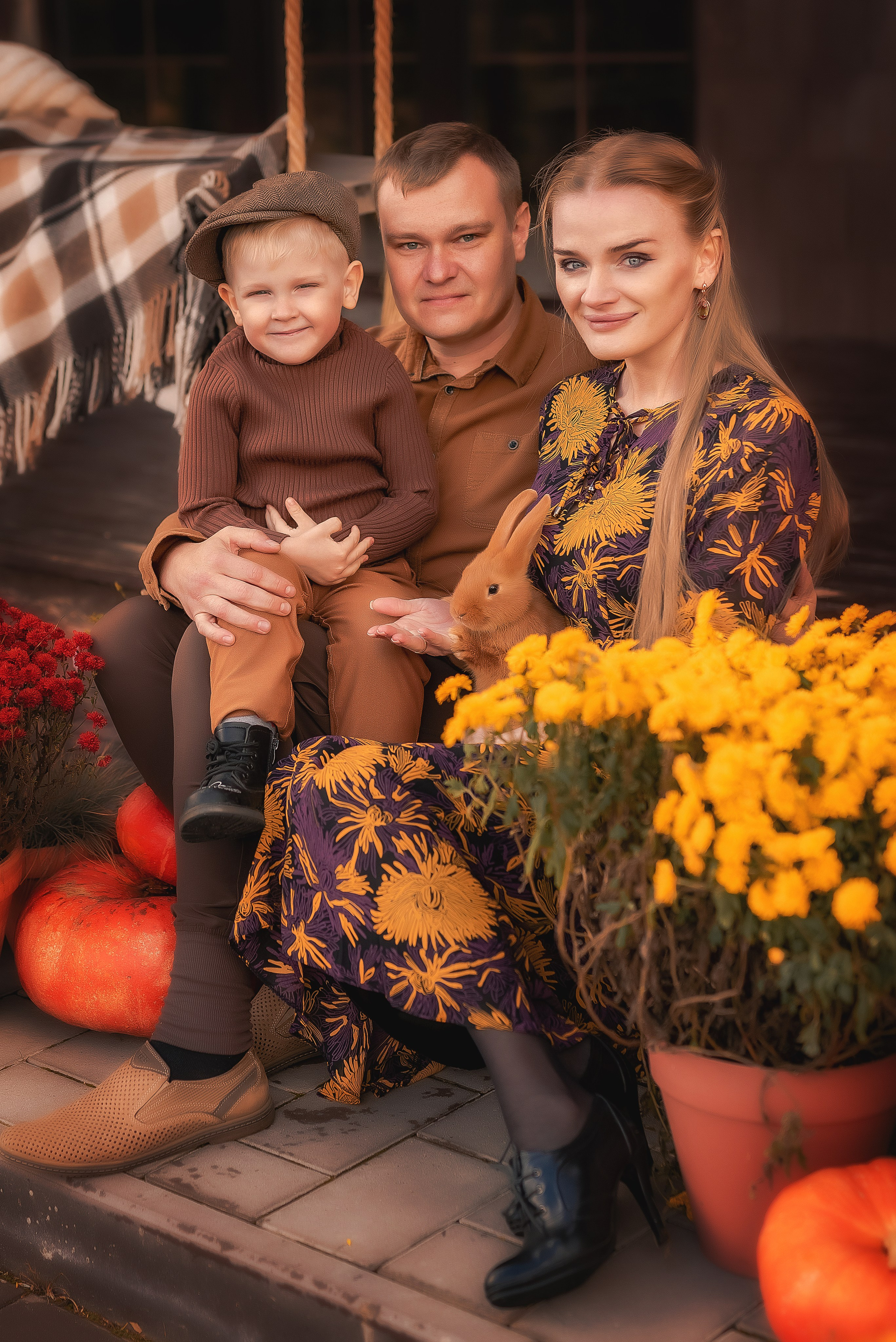 Семейная осенняя фотосессия. Семейный, детский фотограф в Воронеже Анна Никитина