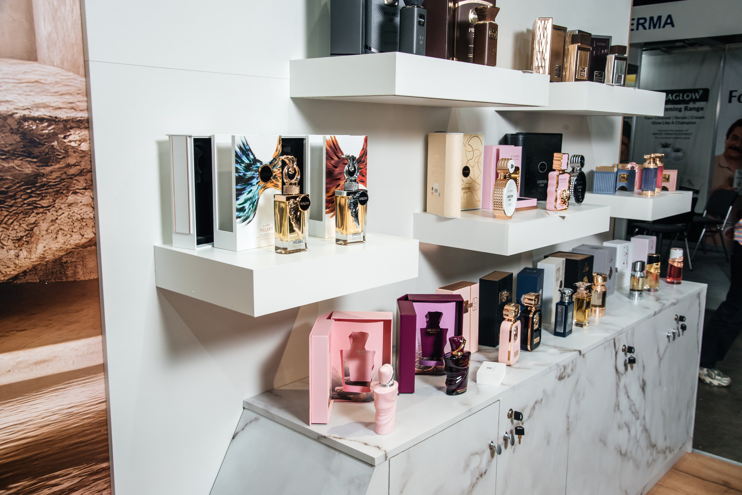 Almas parfumes Intersharm 2025. Фотограф в Москве Елена Брюханова