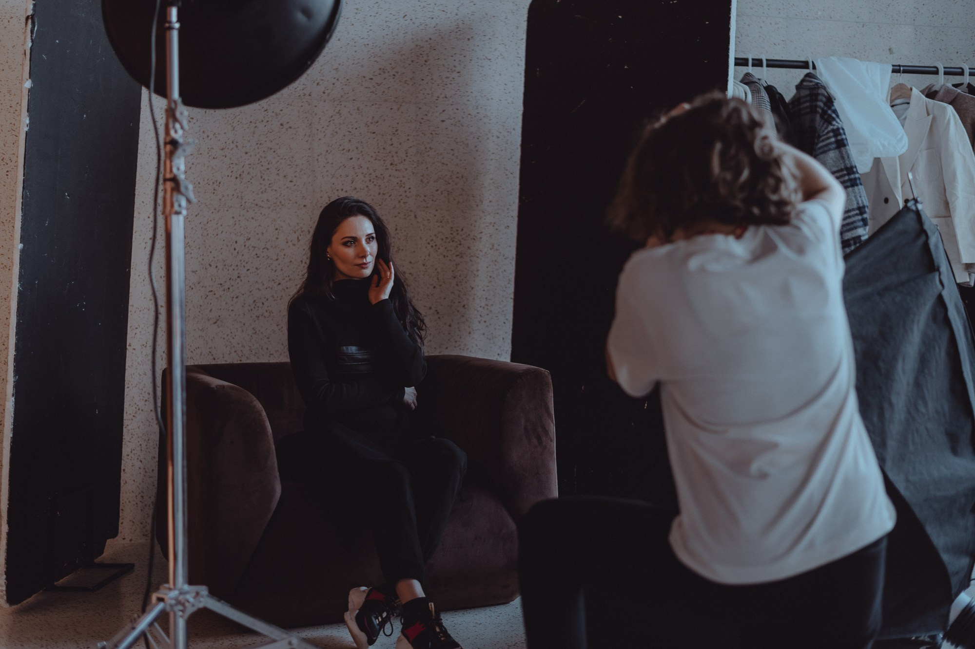 бэкстейжд в фотостудии