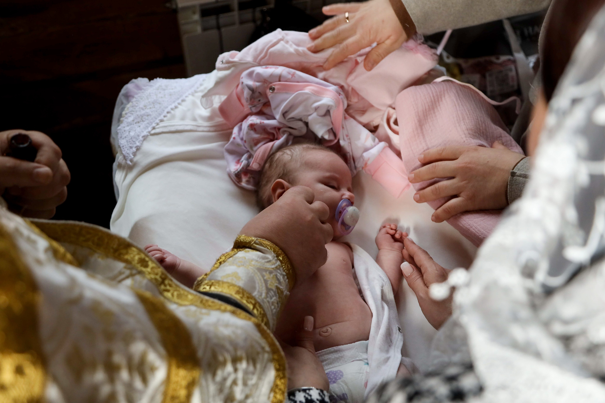 Крестины. Фотограф Антон Чупринин