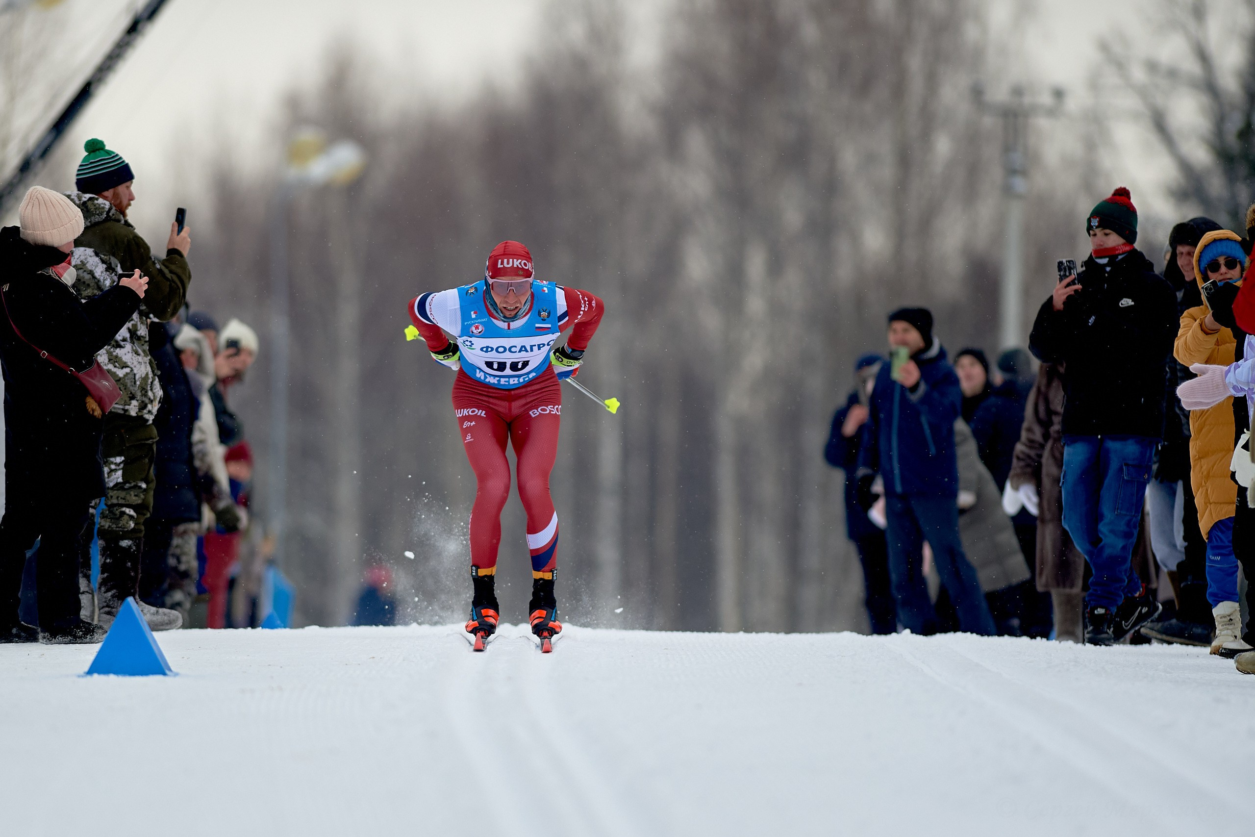 VI этап ФосАгро Кубка России по лыжным гонкам. Ижевск 25.01.2025 и 26.01.2025. Спортивный репортажный фотограф в Ижевске Сергей Мерзляков