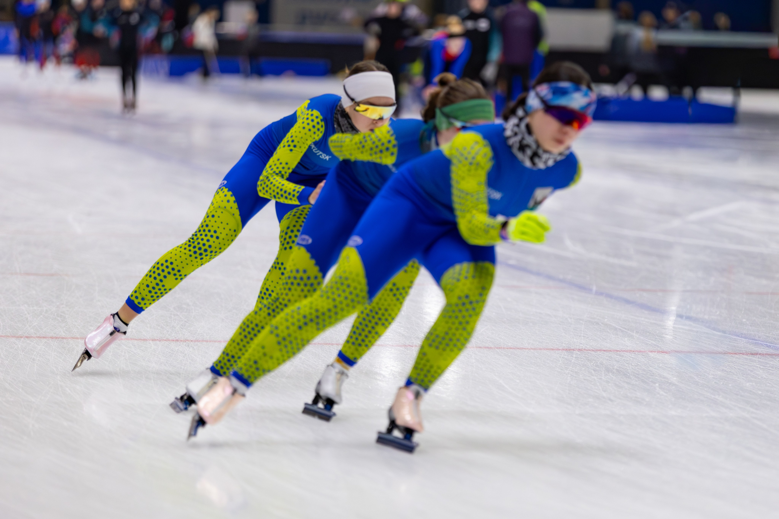 Тренировки. Конькобежный спорт. Иркутск, 2026. Спортивная съемка Мария Царфати