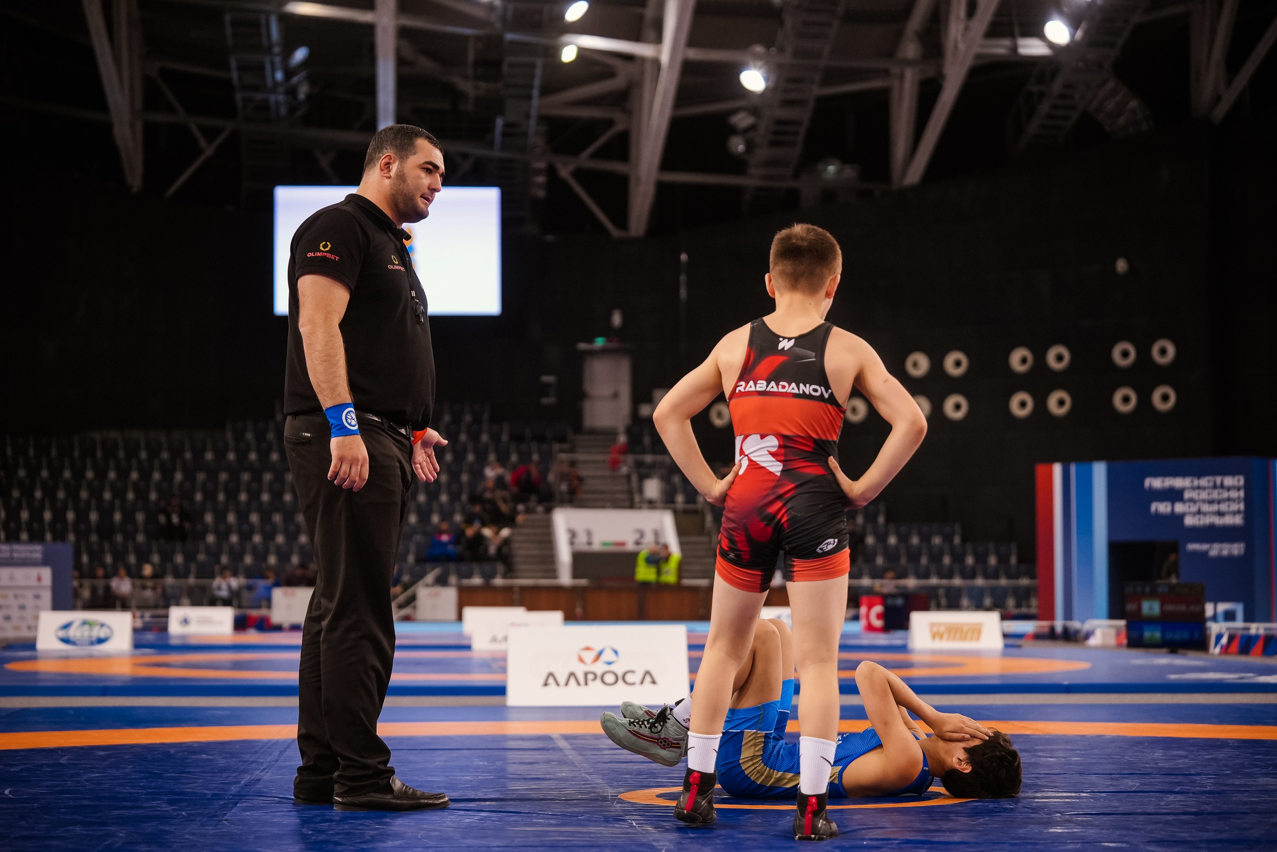 Первенство России по вольной борьбе среди юношей до 16 лет. Красноярск 2025. Фотограф Анна Герман. Красноярск