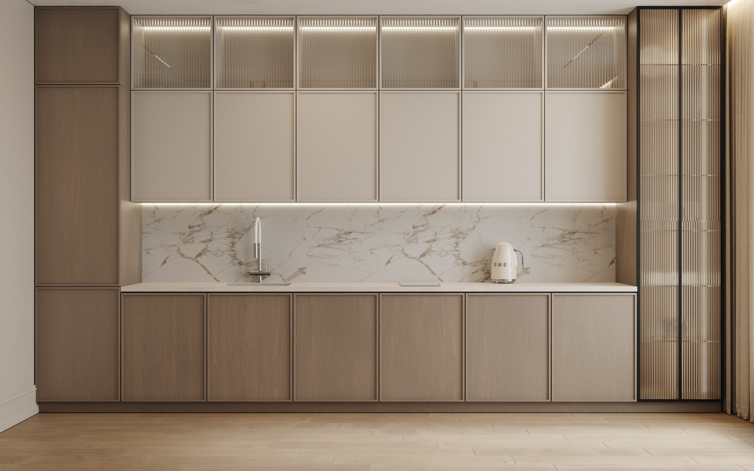 SPB | DOMINO 61 м². 3d визуализатор Анастасия Науменко