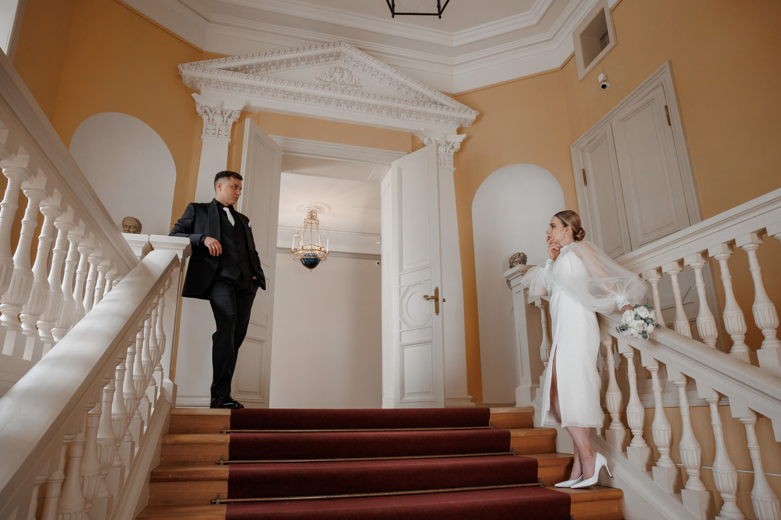 Анна и Сергей, Особняк Муравьевых-Апостолов, прогулка по ВДНХ, ресторан «Домик в саду». Свадебный и репортажный фотограф (Москва, Королев и другие)