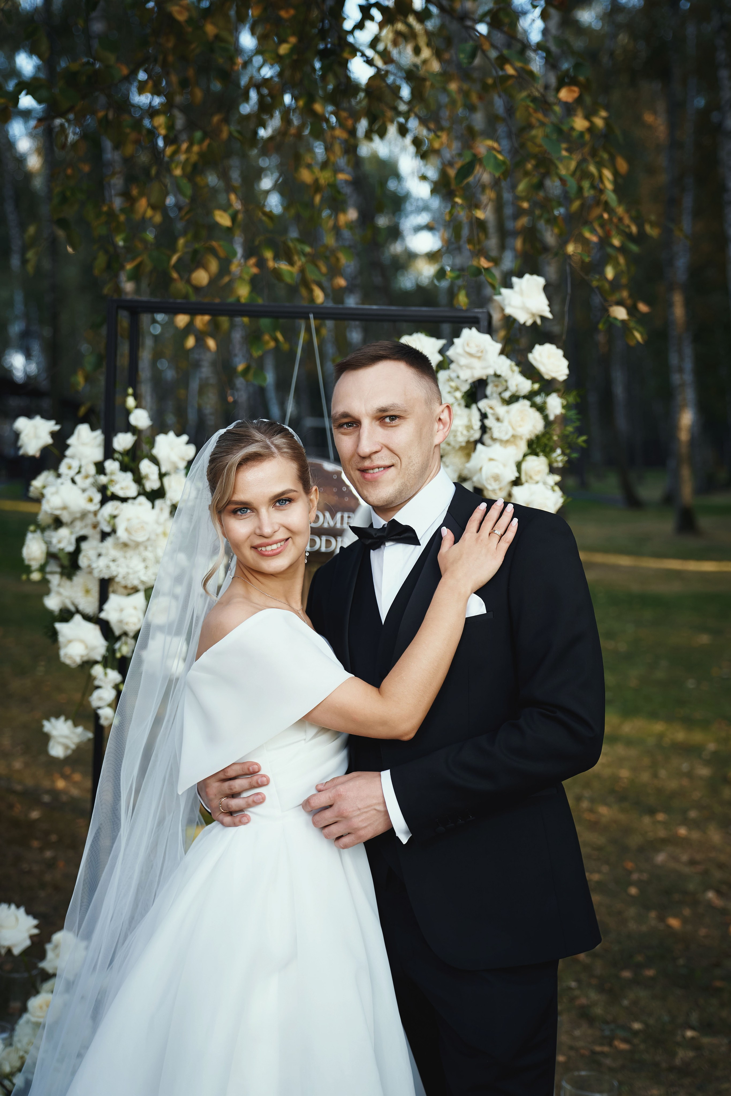 Свадьба Николая и Ирины в Золотом сазане, большая беседка