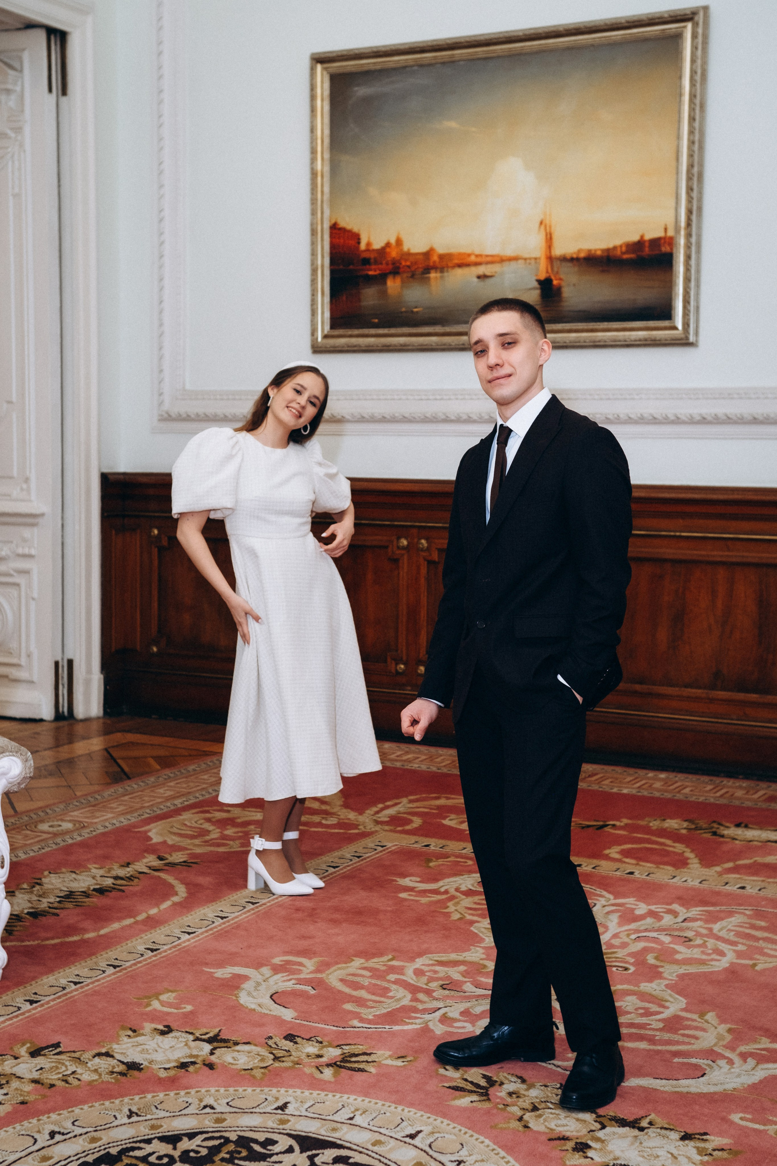 Дворец Бракосочетания № 1(вечерняя). Фотограф в Санкт-Петербурге Кристина Брянская