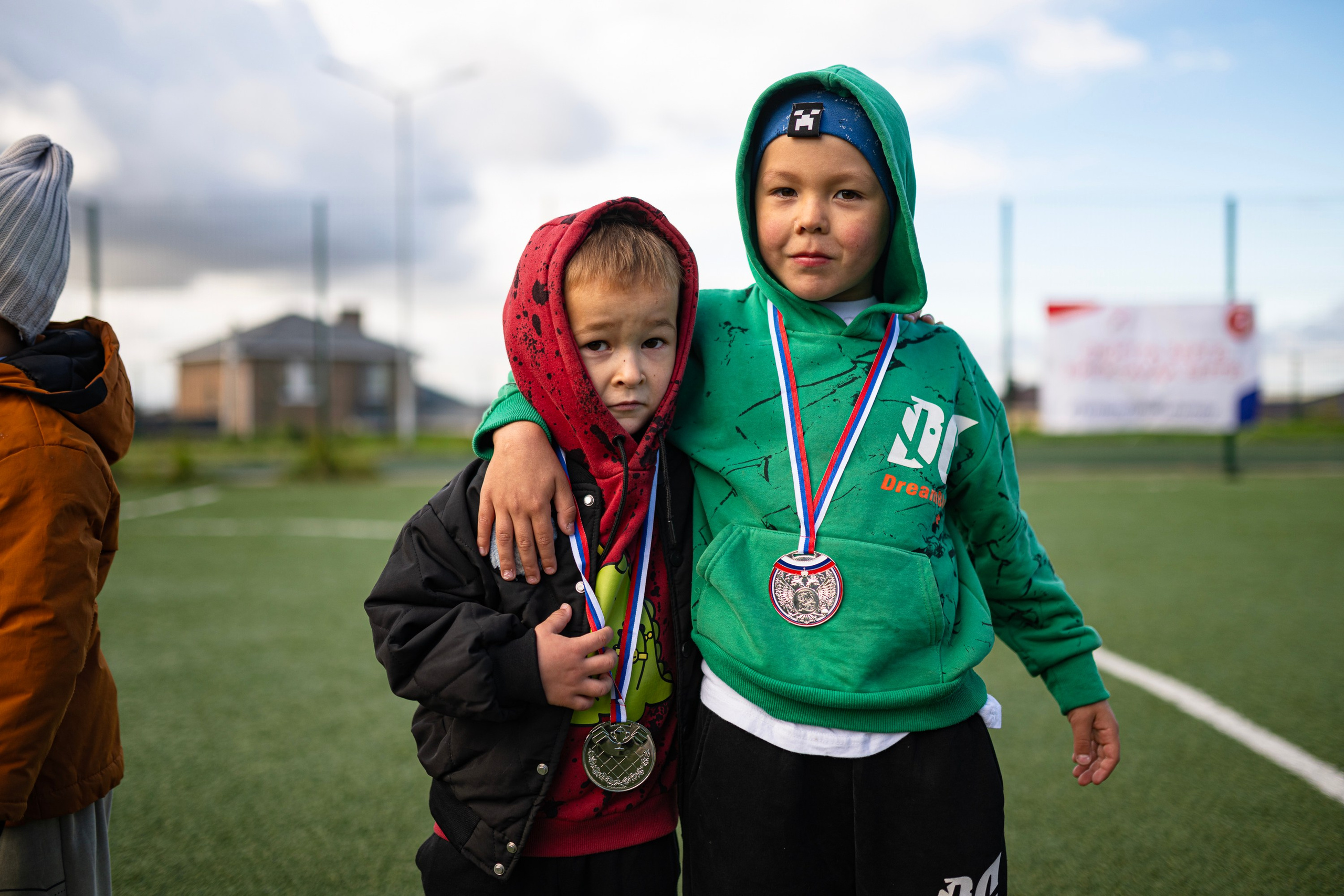 Детский футбол. Республика Татарстан, Высокогорский район, с. Высокая Гора. Свадебный фотограф в Казани, и Зеленодольске Радик Мухаметов