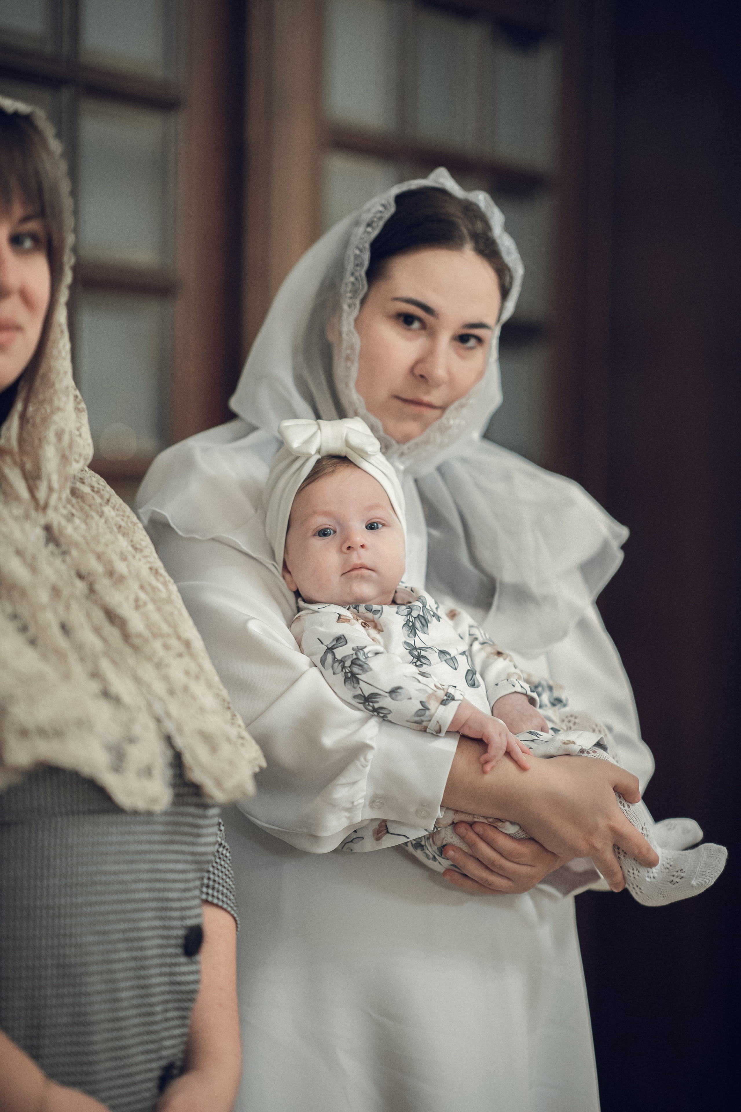 Крещение Полины. Фотограф на крещение в Рязани. Семейный фотограф