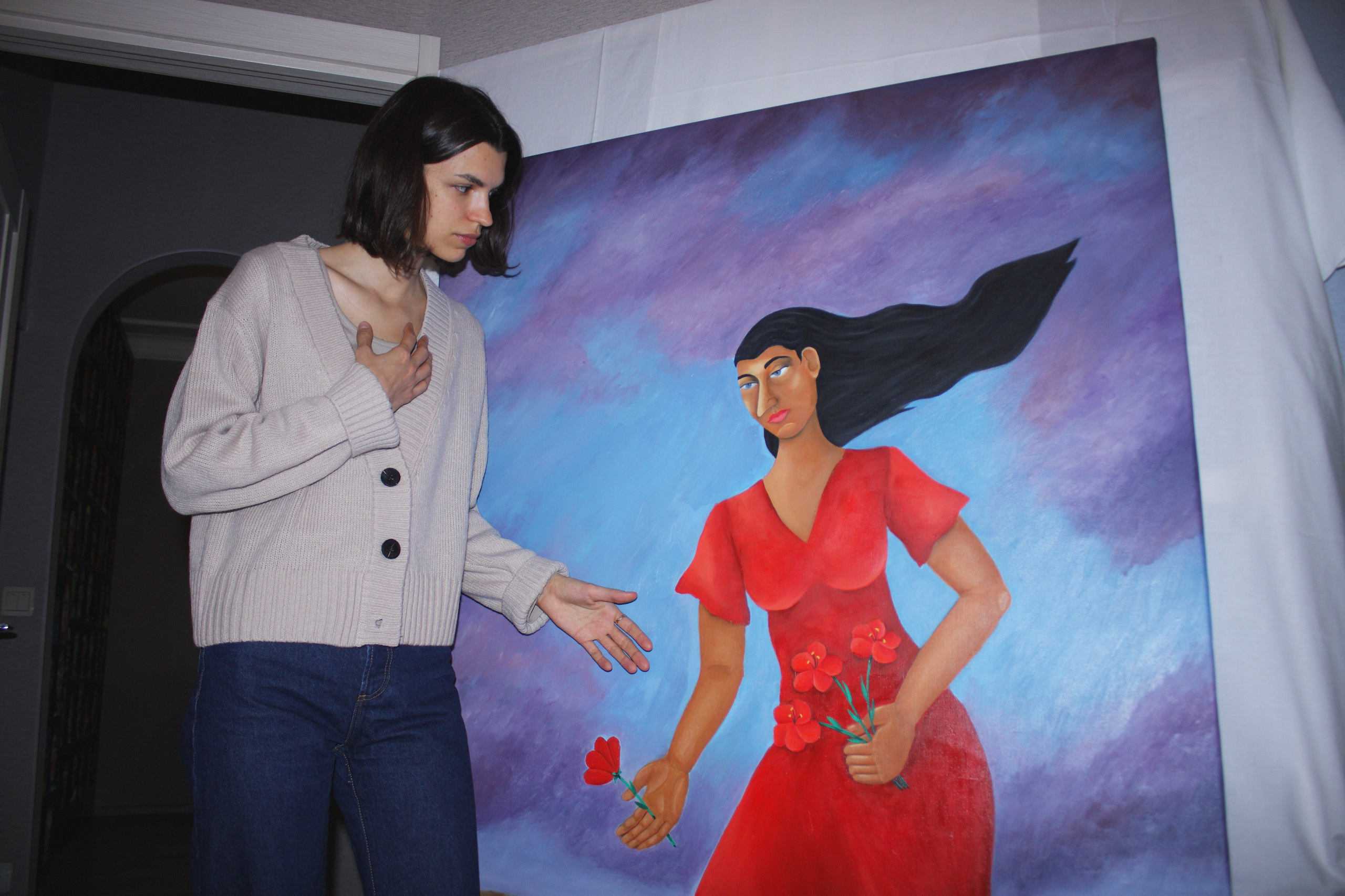 Персональная выставка «Время призраков». Artist Maria Ansh