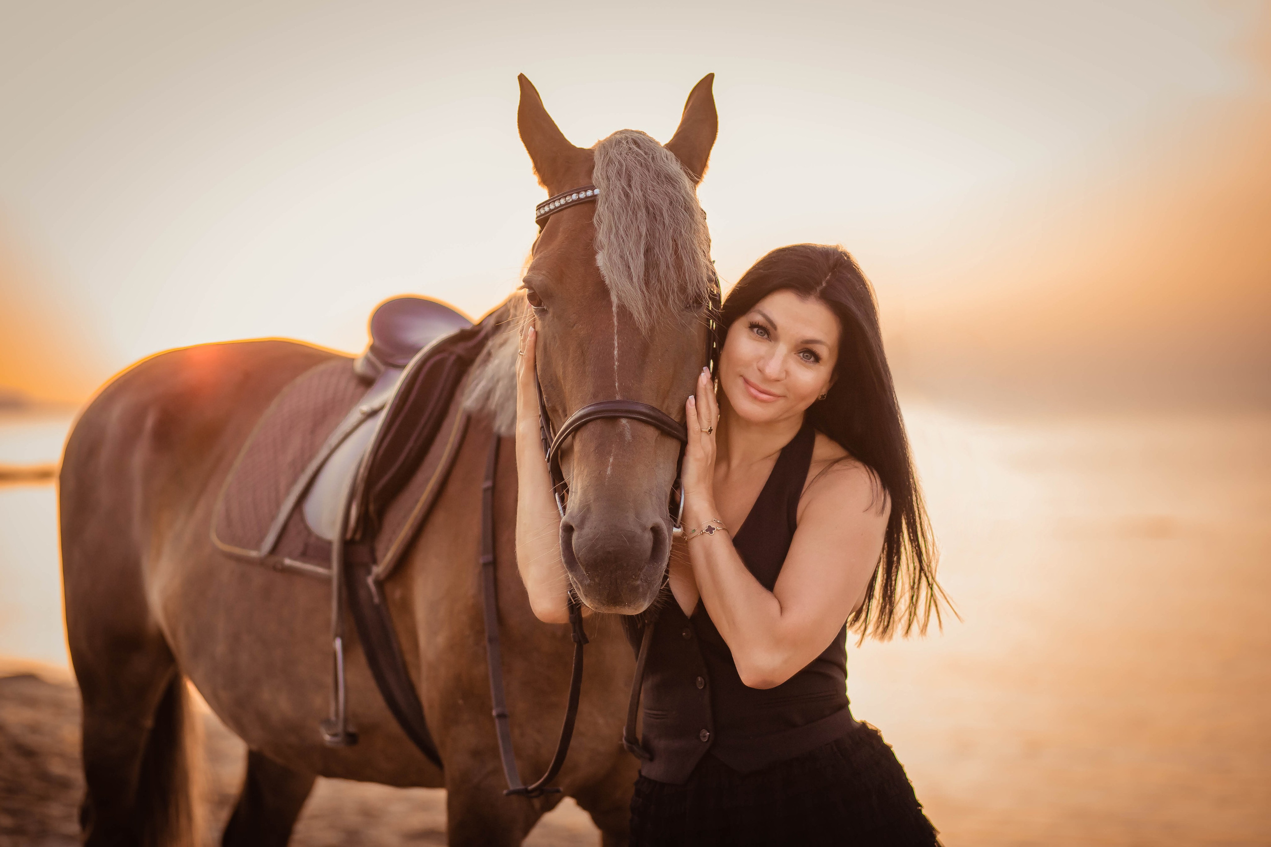 Фотосессия на море с лошадью. Фотограф в Феодосии Наталья Булгакова