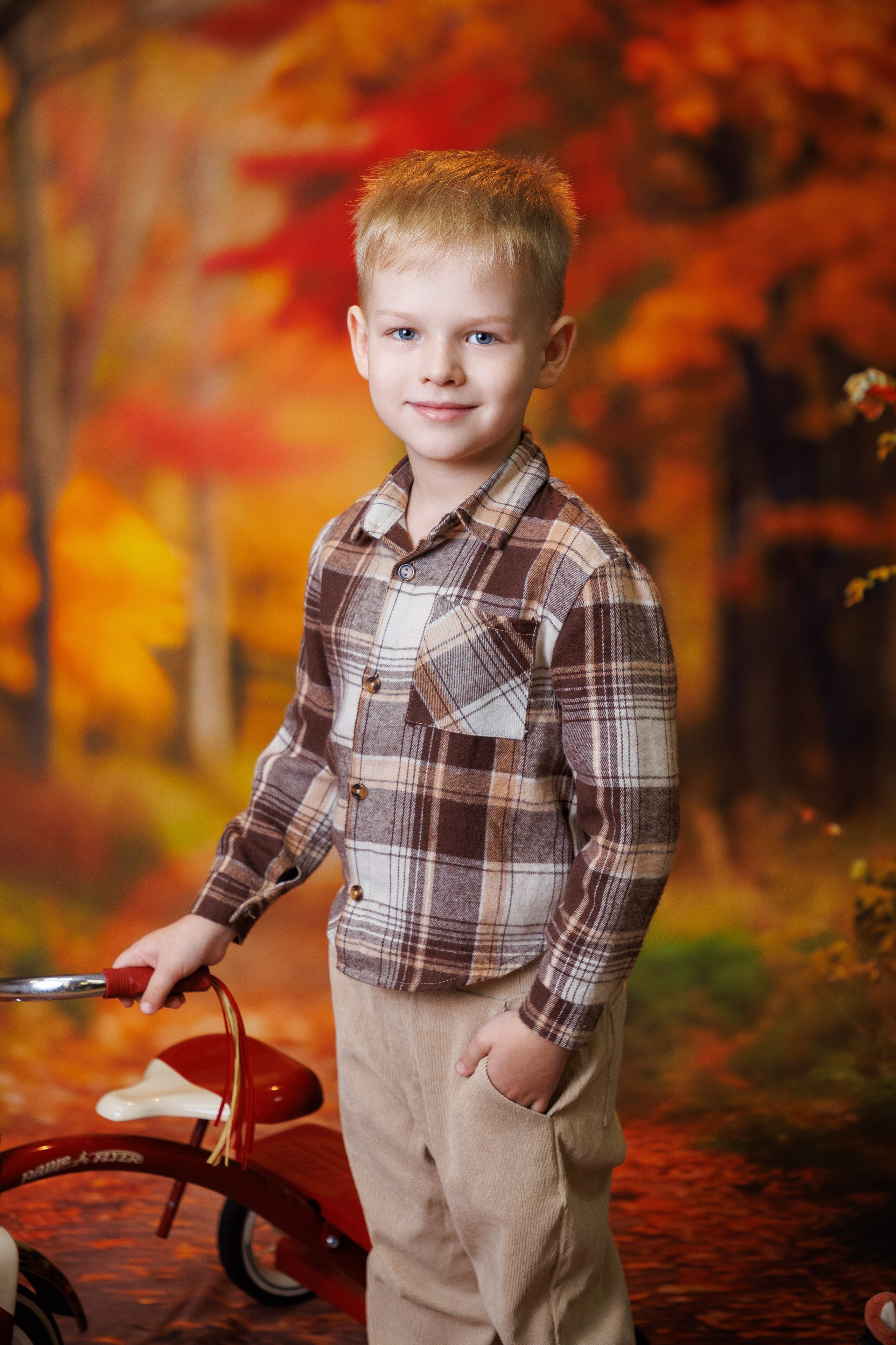 Велосипед. Детская фотостудия Москва