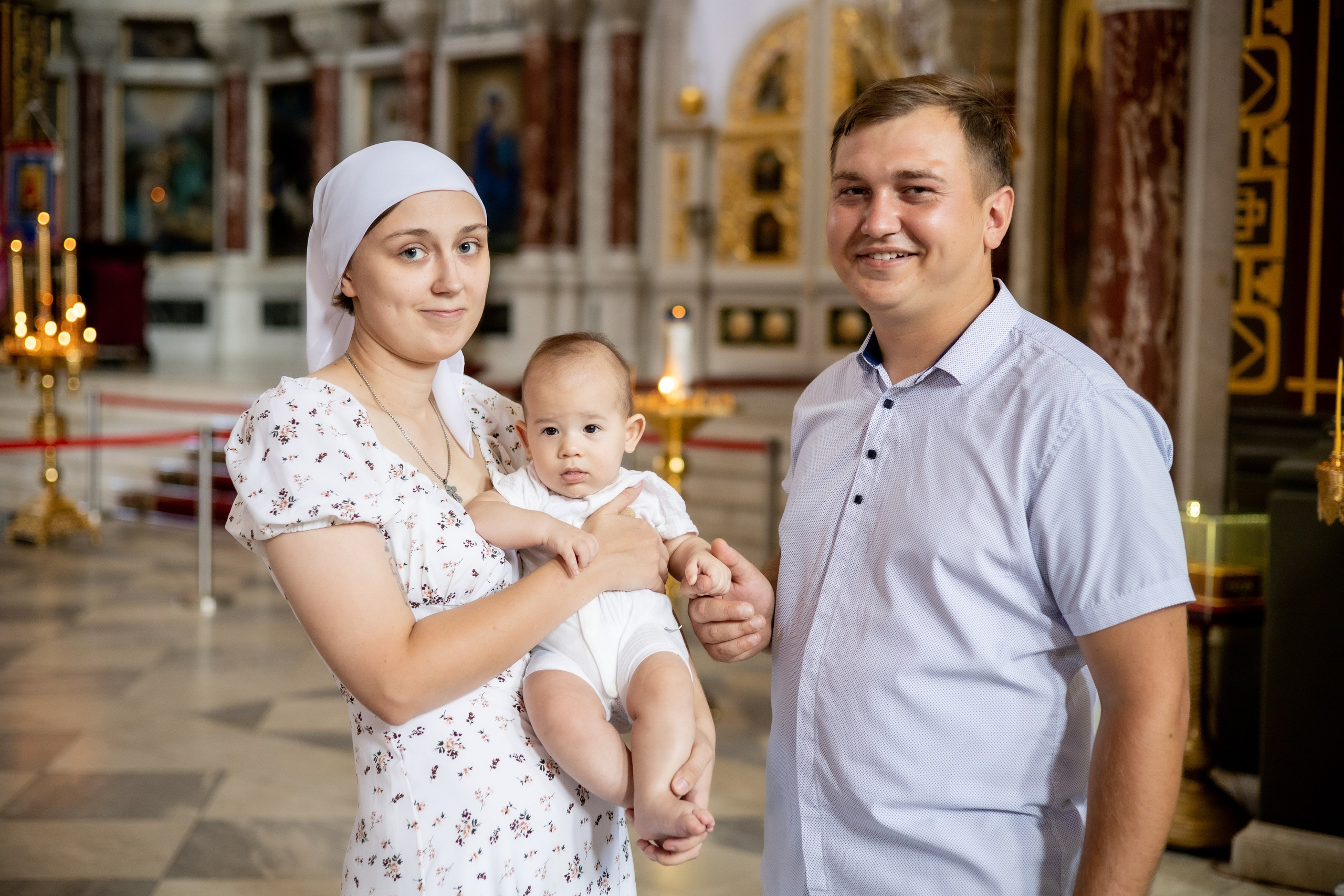 Крещение Максима. Фотограф Надежда Лукьянова