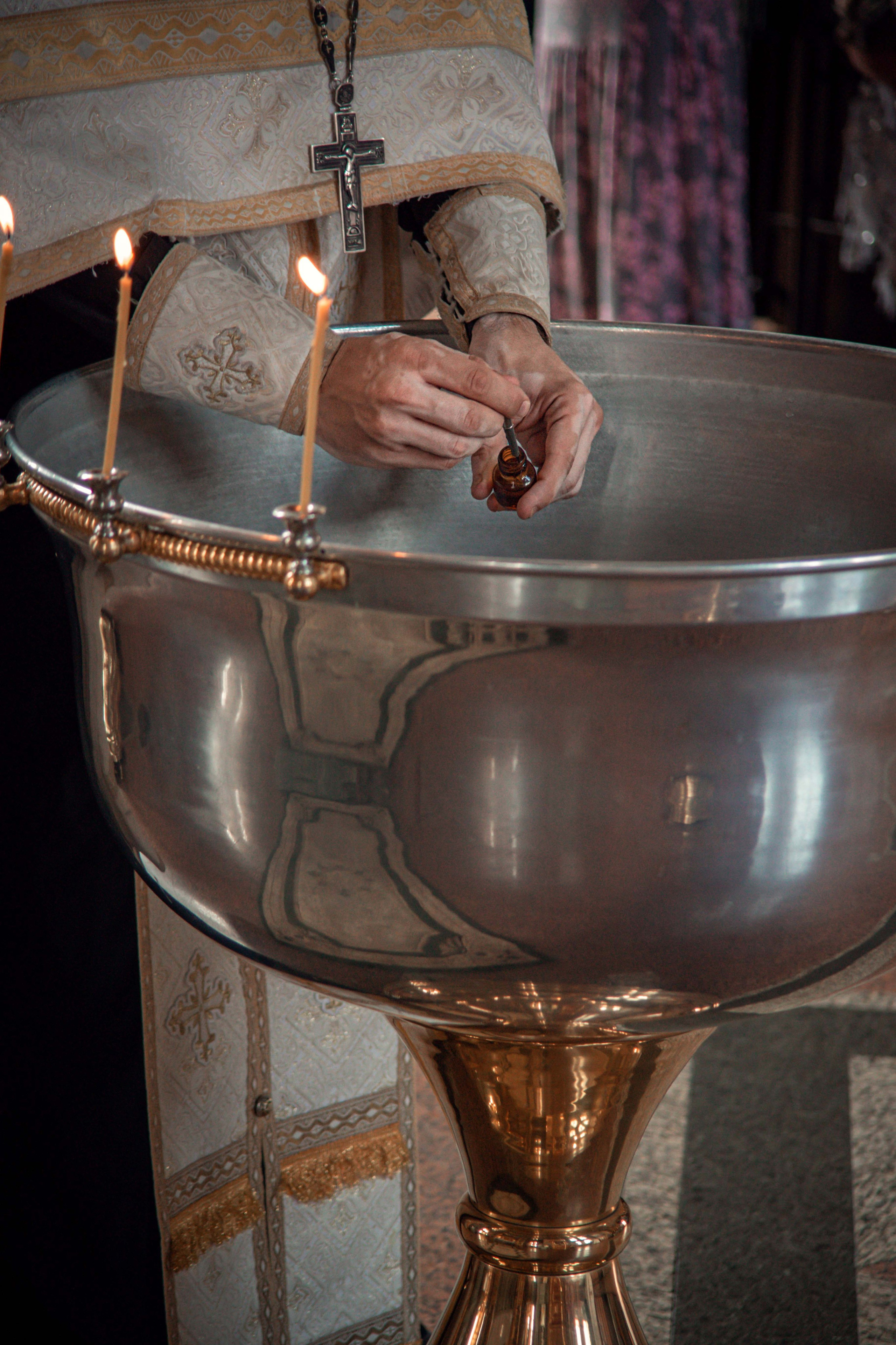 Крещение. Семейный и детский фотограф в Москве Ольга Кривенцова