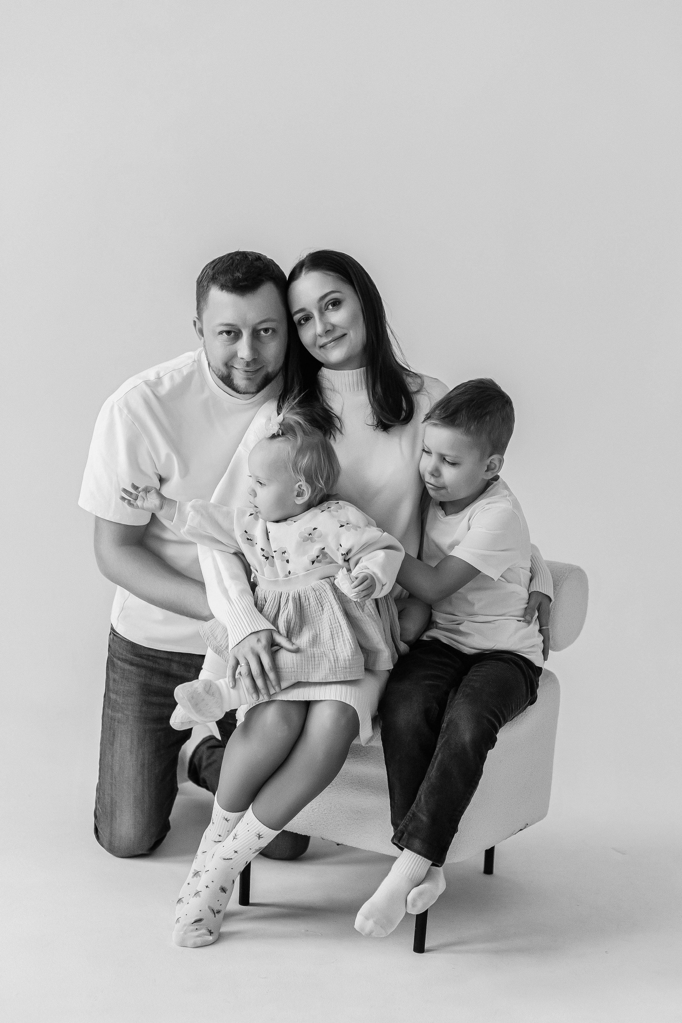 Семья, новый год. Портретный и семейный фотограф в Минске