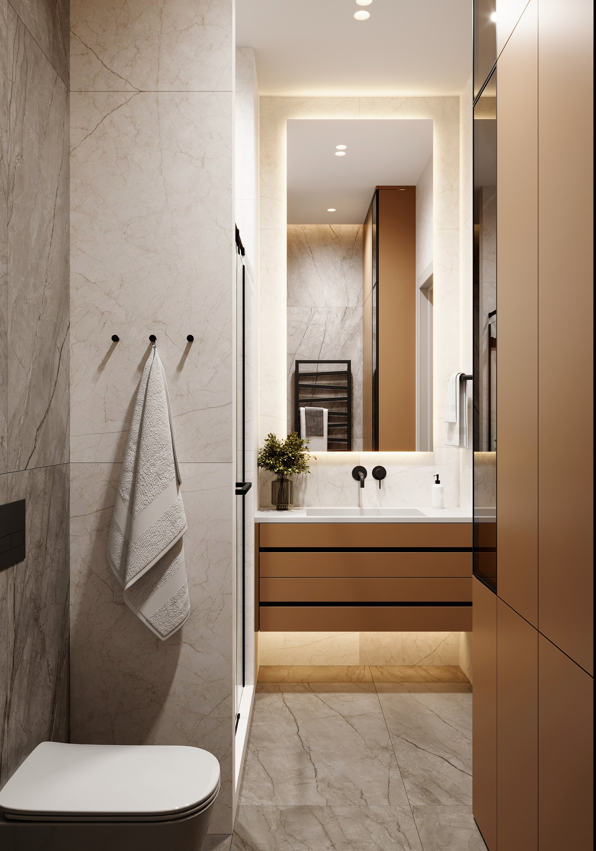 ЖК СИМВОЛ. Дизайн-бюро GOHOUSE в Москве