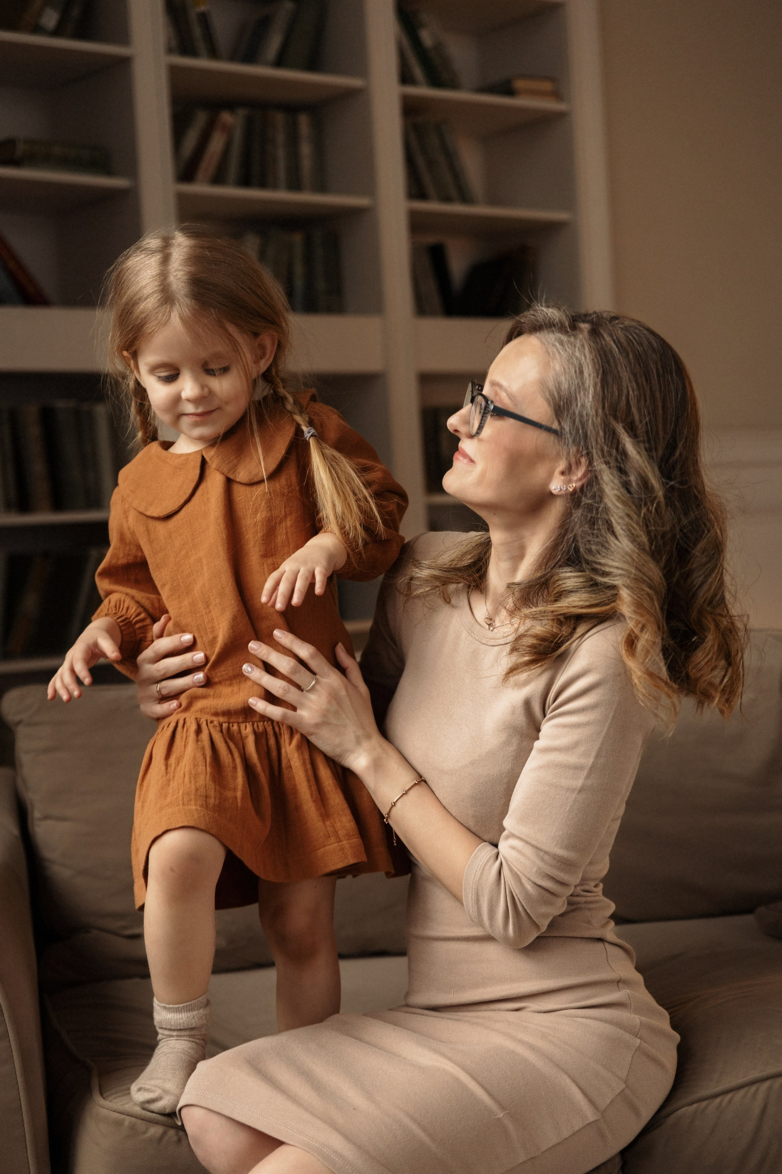 Семейная фотосессия дома. Семейный фотограф в Москве Трубинова Екатерина