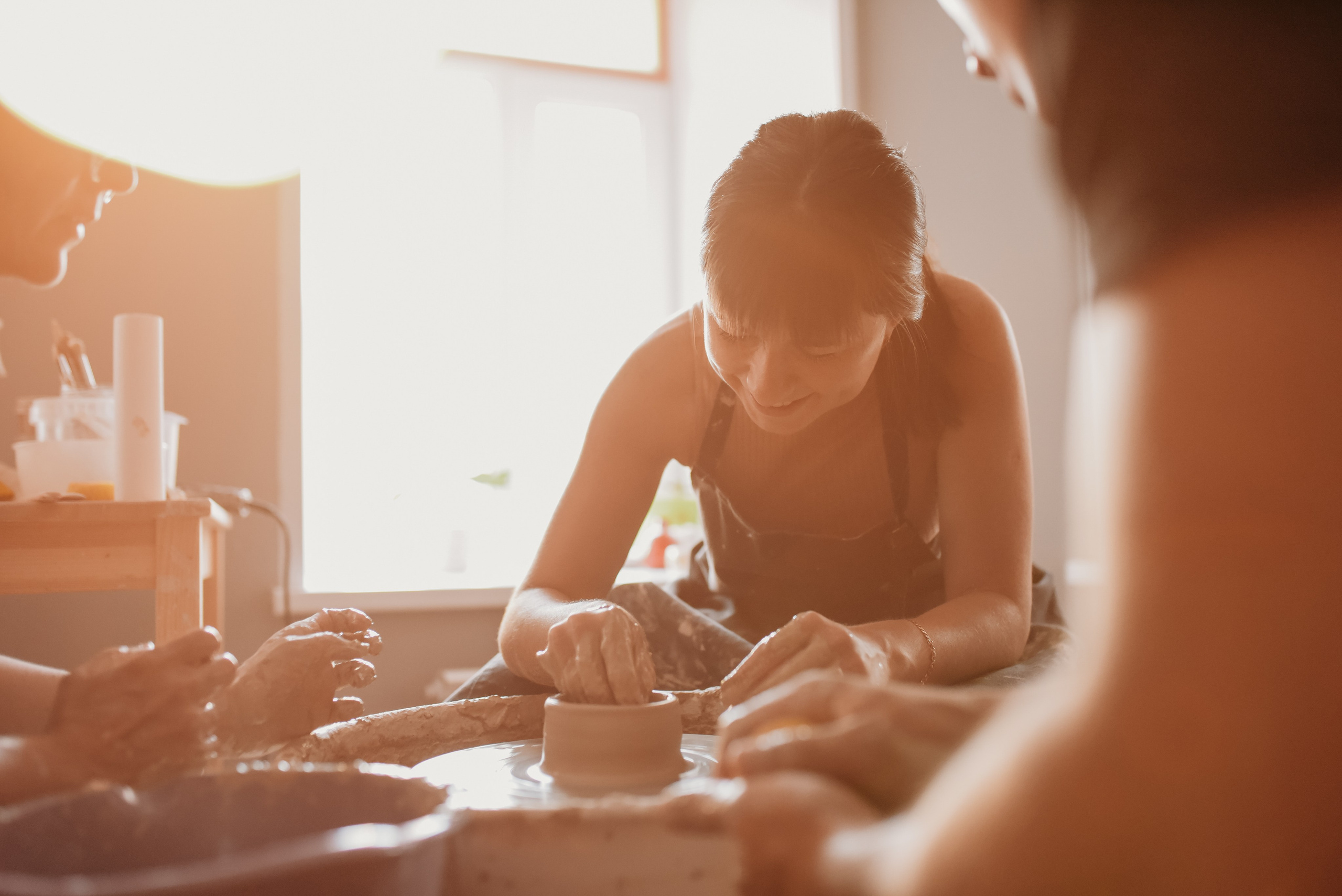Love Story в гончарной мастерской. Семейный фотограф Олеся Батурина Рязань