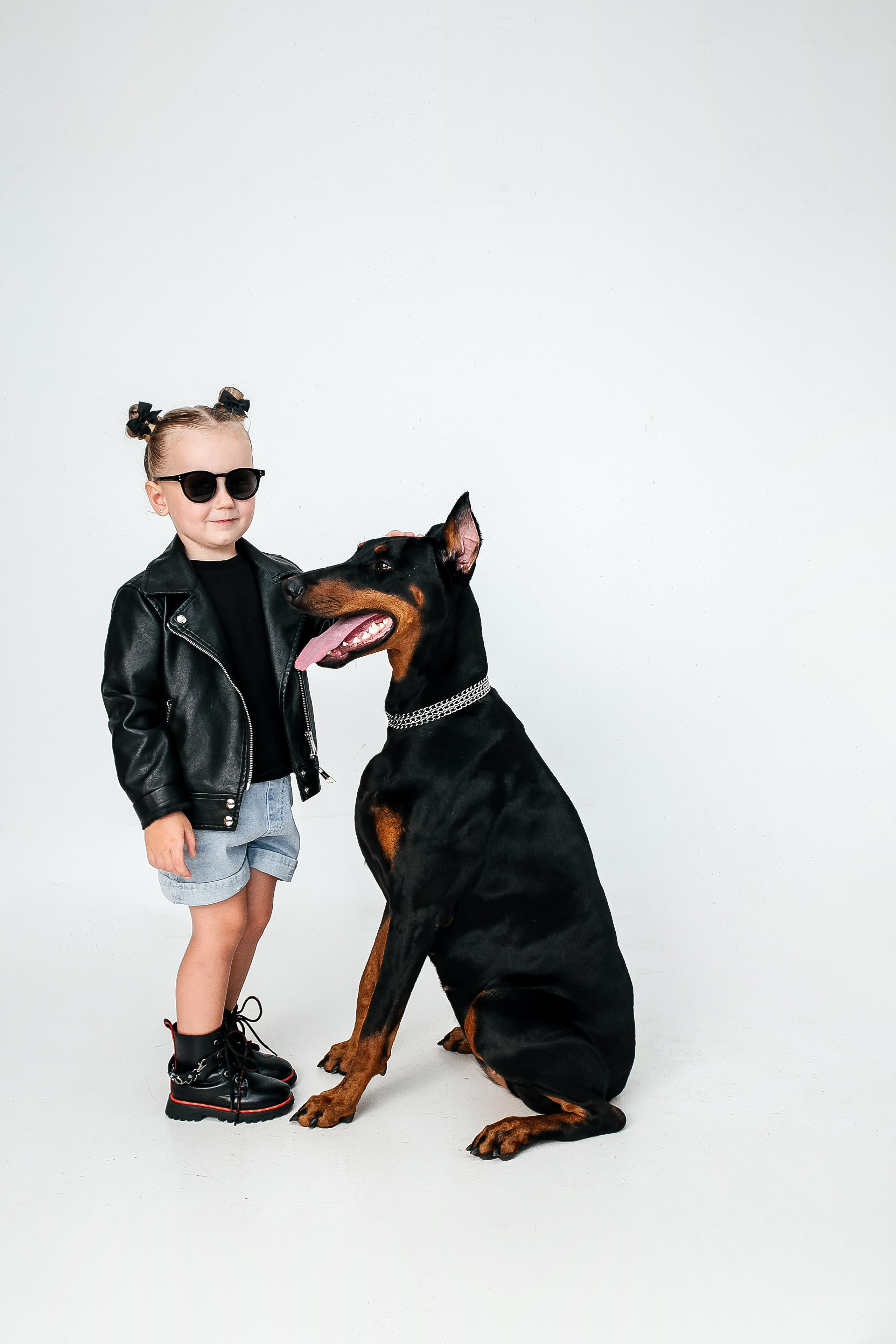 Фотопроект с доберманом. Свадебный и семейный фотограф в Краснодаре Илонна Ковалева