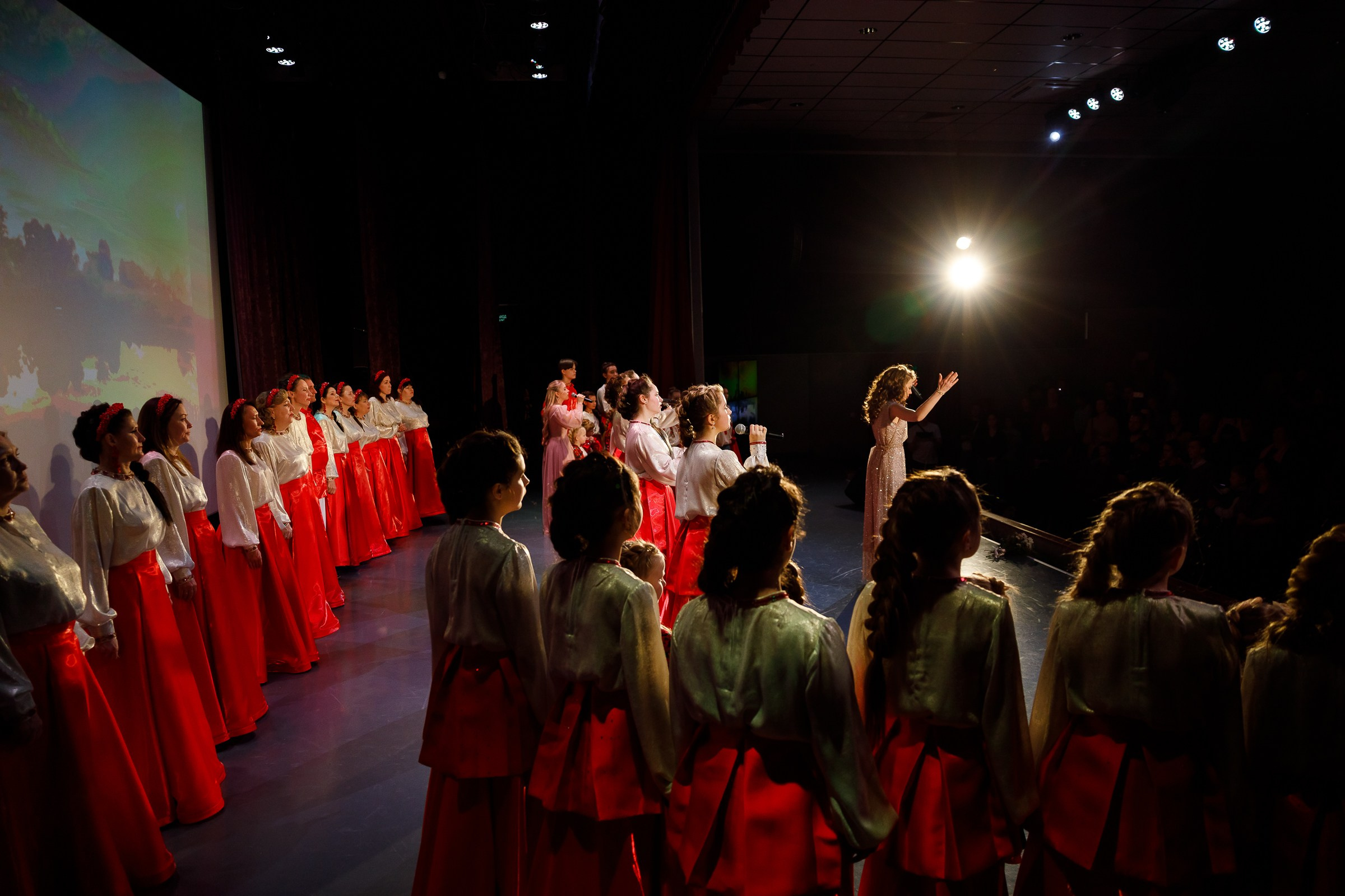 Концерт коллектива «Славяночка». Фотограф Москва