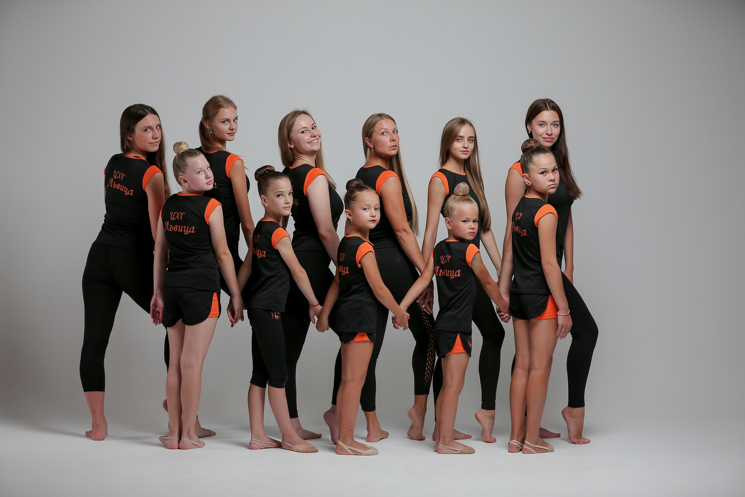 Фотосессия гимнасток 