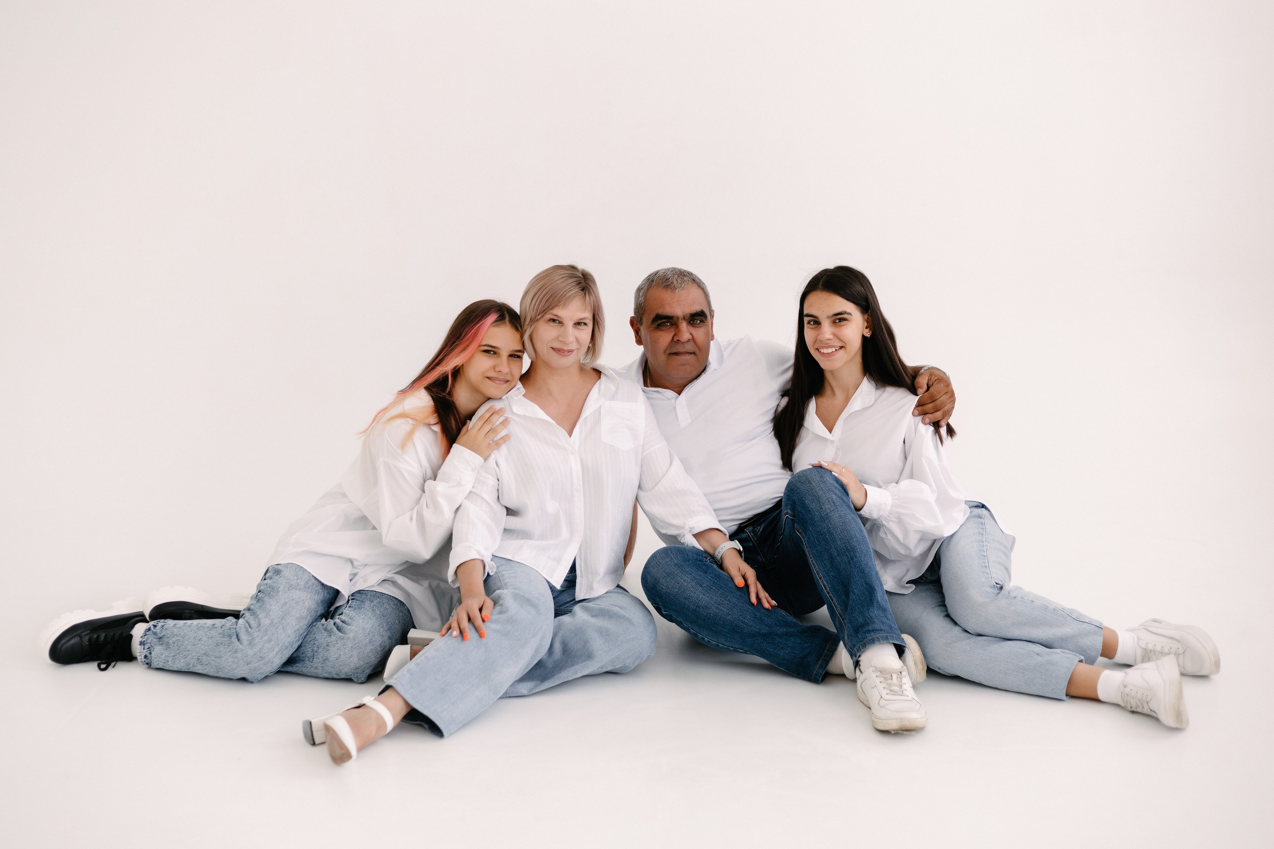 Ольга, Андрей, Дарья, Варя. Фотограф Волгоград Кристина Прохоренко