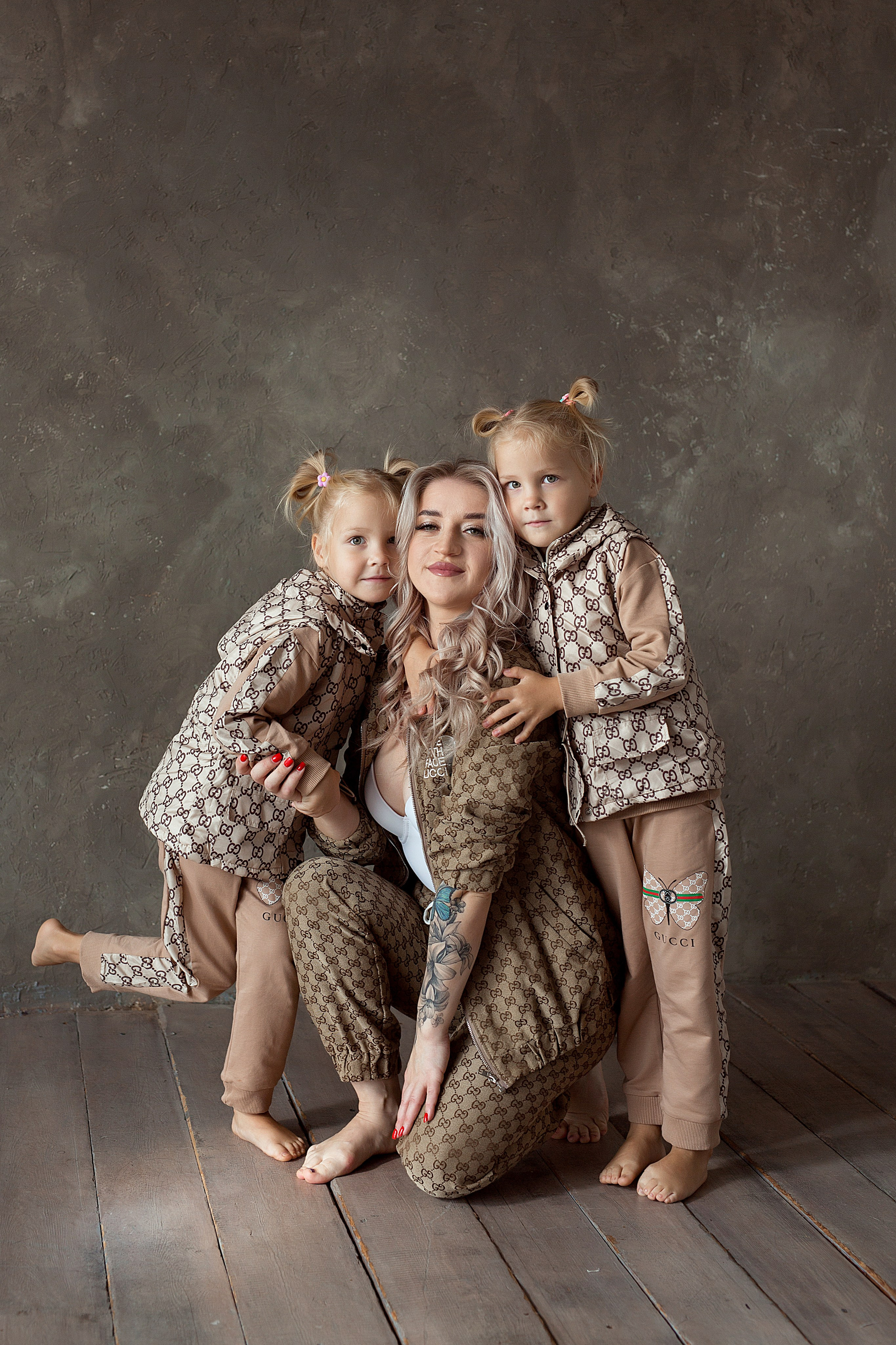 Анна с Евой и Ярой. Людмила Далидович топовый семейный фотограф Находка/Владивосток