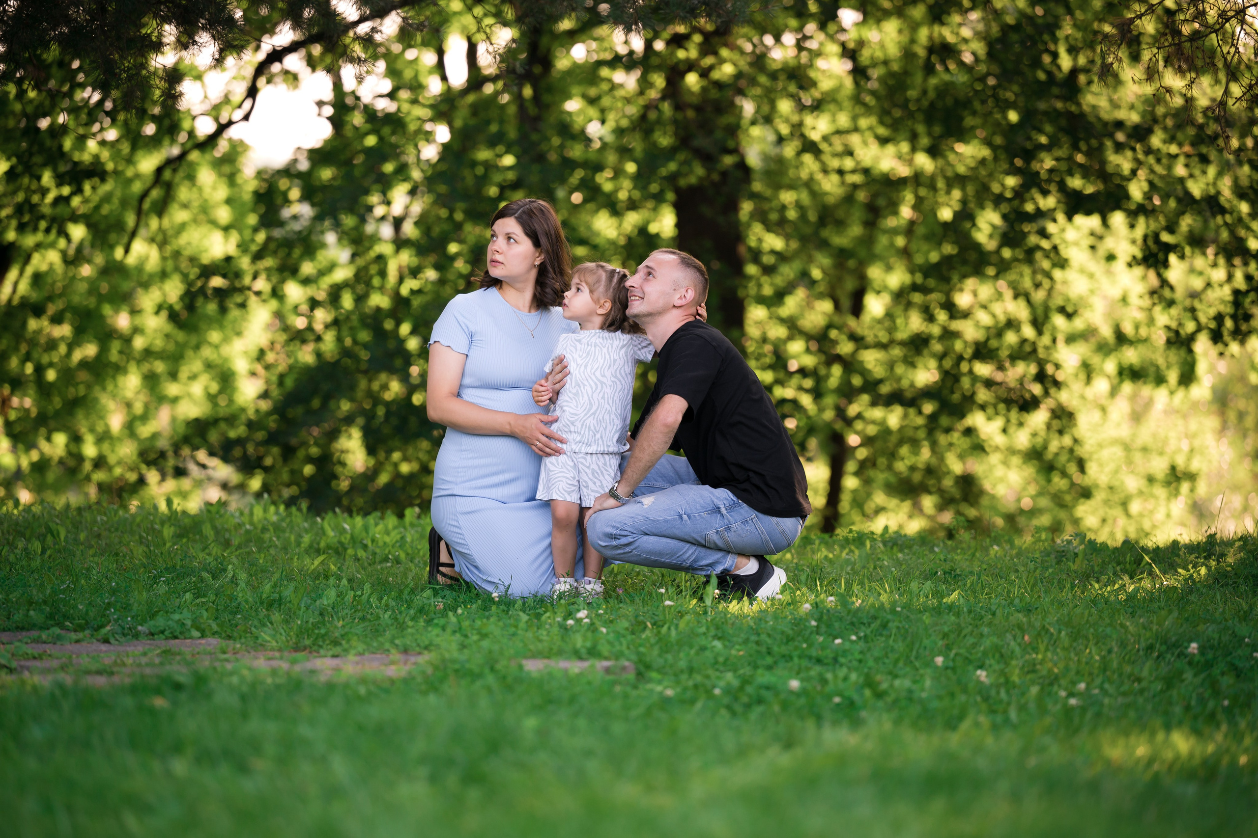 Лёша, Света, Женя +1. Фотограф Егоров Констанин