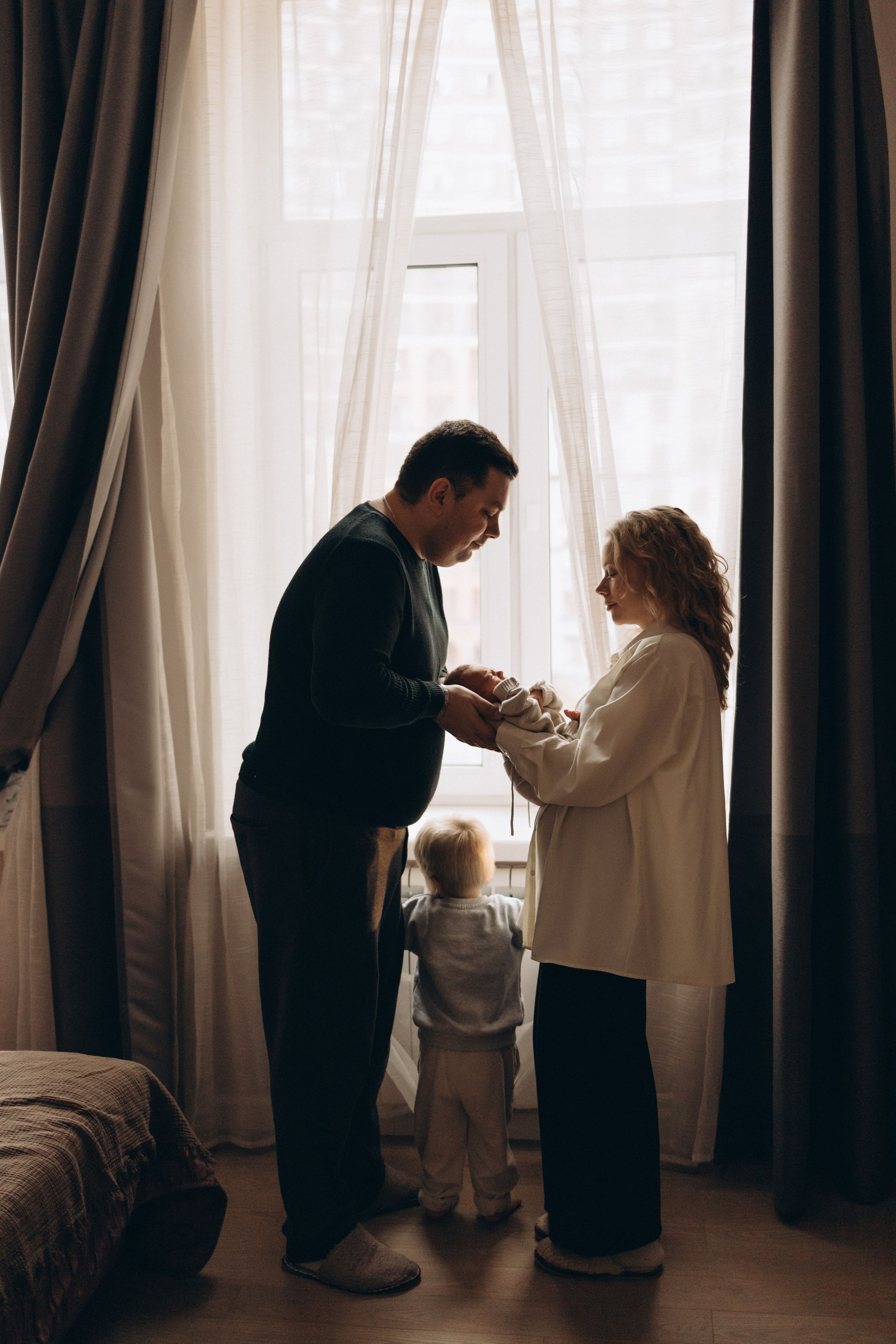 Мирон 1 неделька. Семейный и детский фотограф, женский портрет Москва Светлана Мертикова