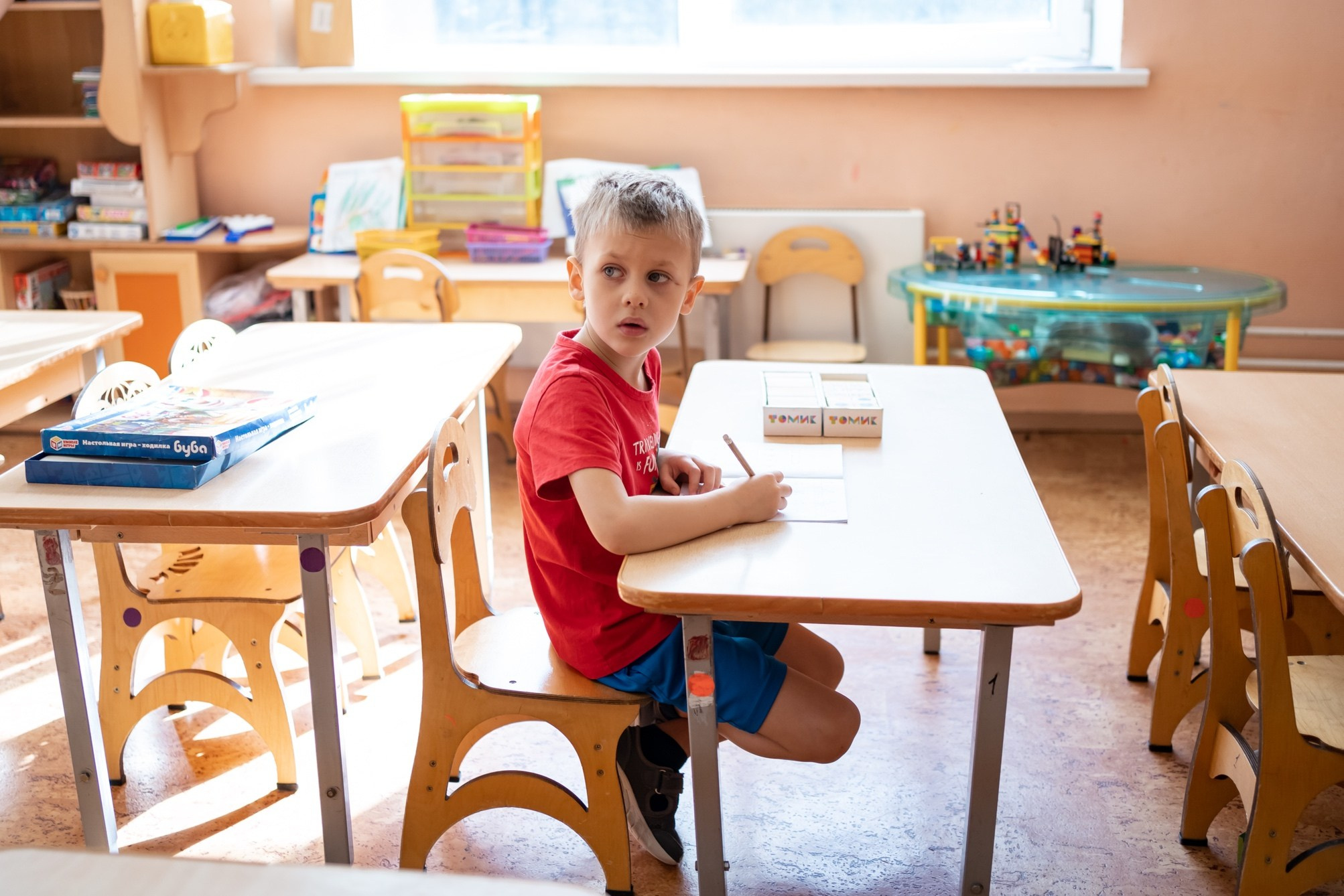 Детский садик. Семейный фотограф Варвара Сорока в городе Москве