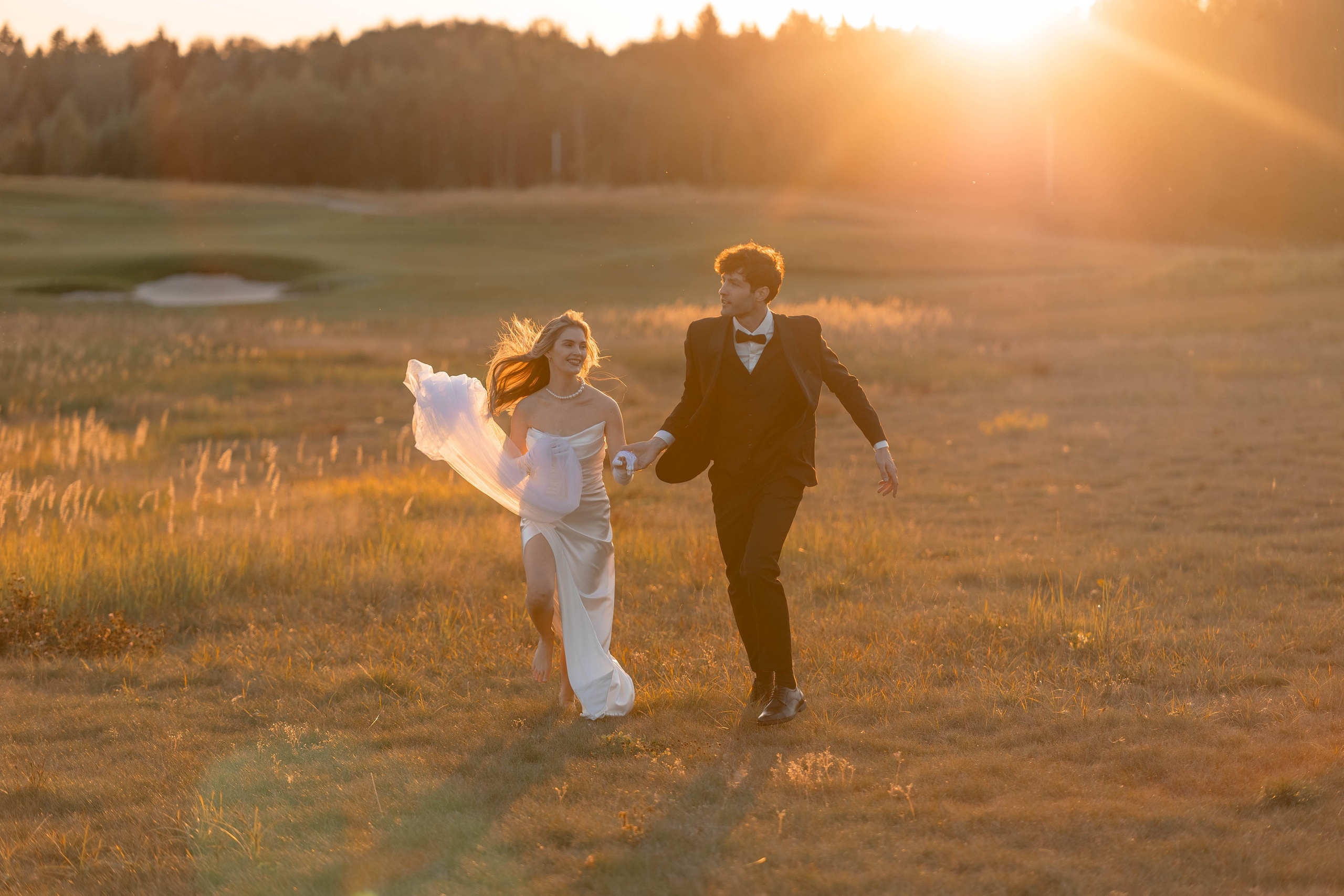 Свадебная съемка на закате!. Иванова Ирина Свадебный и семейный фотограф г. Уфа