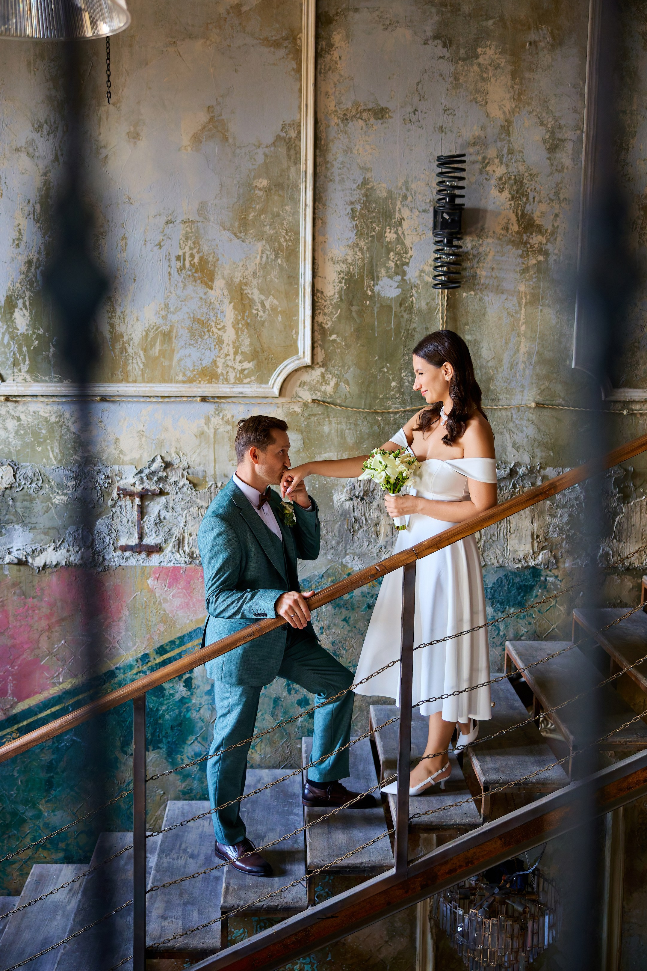 Свадебная фотосессия в Кинопарке Москино. Свадебный фотограф Сергей Колбинский