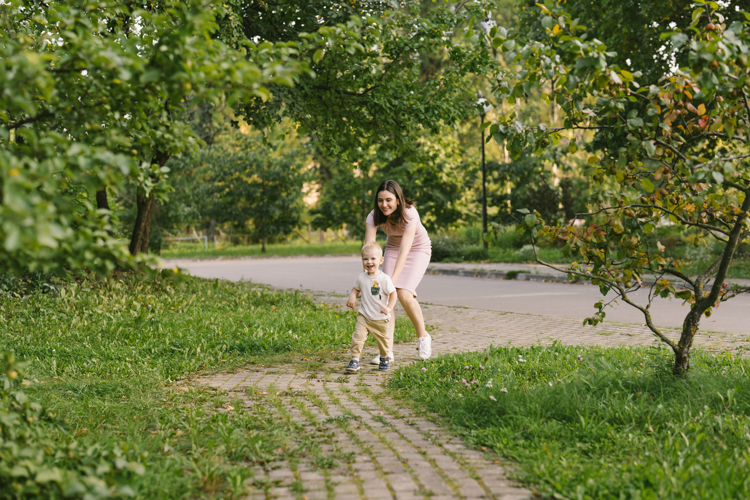 Семейная фотосессия в парке. Детский, семейный и ньюборн фотограф в Москве Юлия Шуарт
