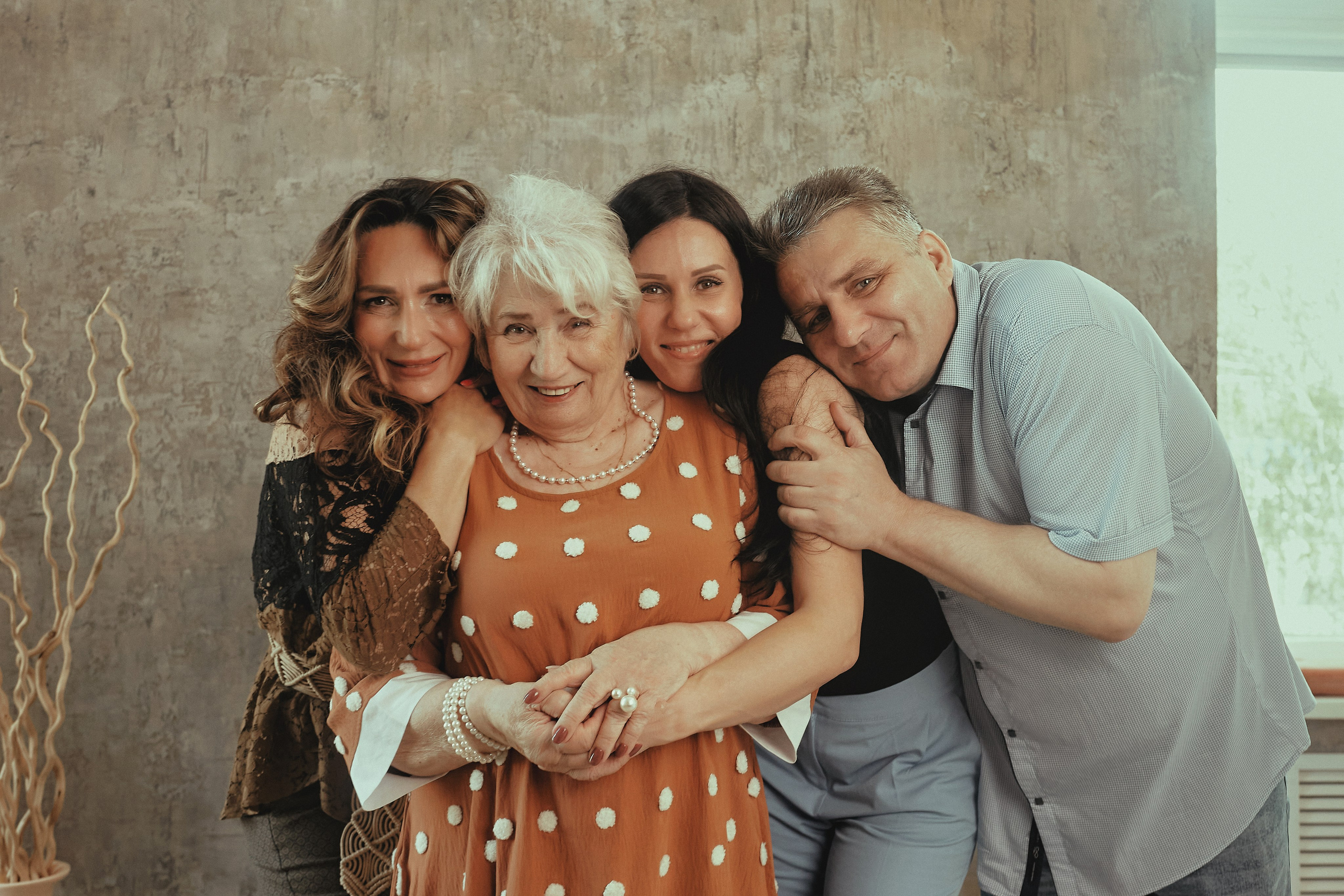 Четыре поколения. Семейный фотограф в Новосибирске Екатерина Сафронова