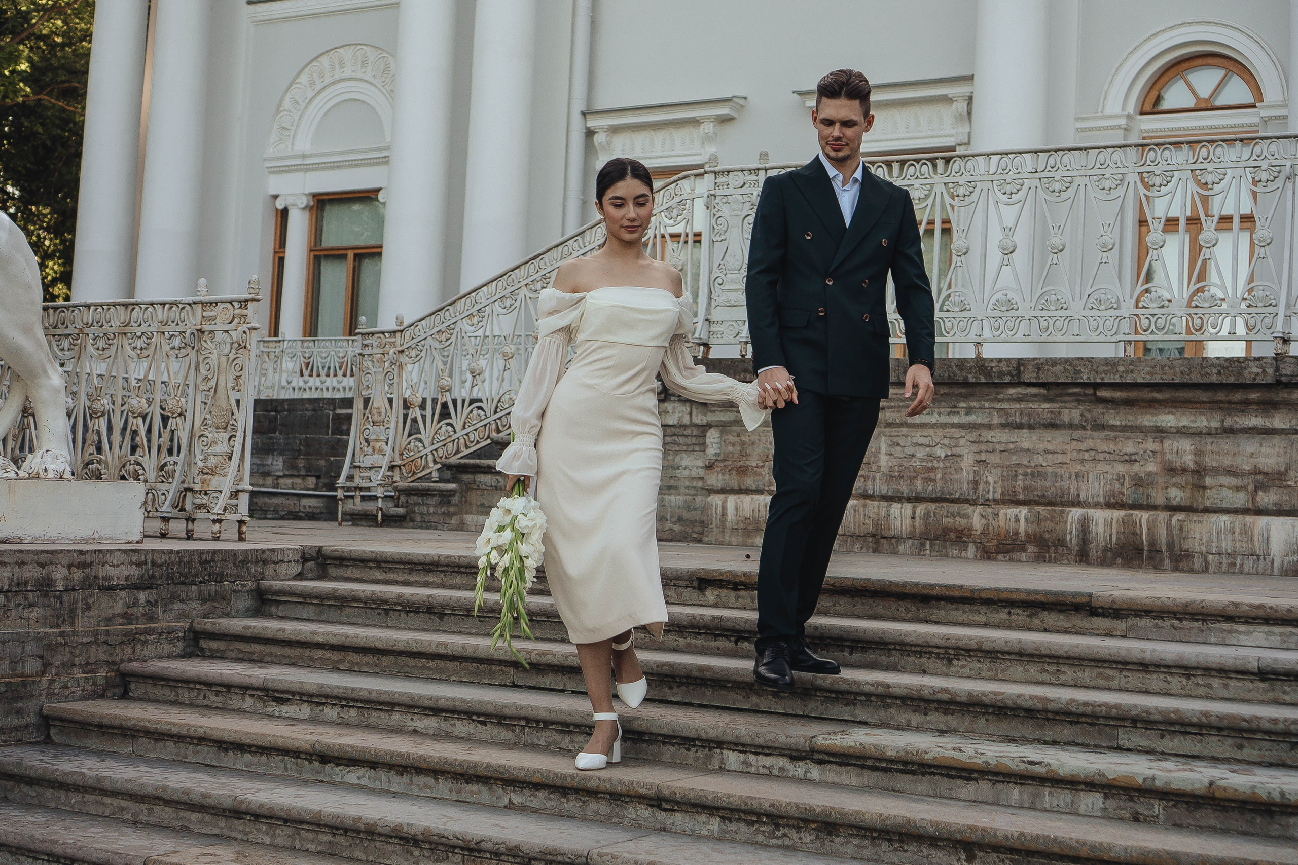 СВАДЕБНАЯ СЬЕМКА НА РАССВЕТЕ НА ЕЛАГИНОМ ОСТОРОВЕ. Профессиональный фотограф, Санкт-Петербург — Виктория Богомолова